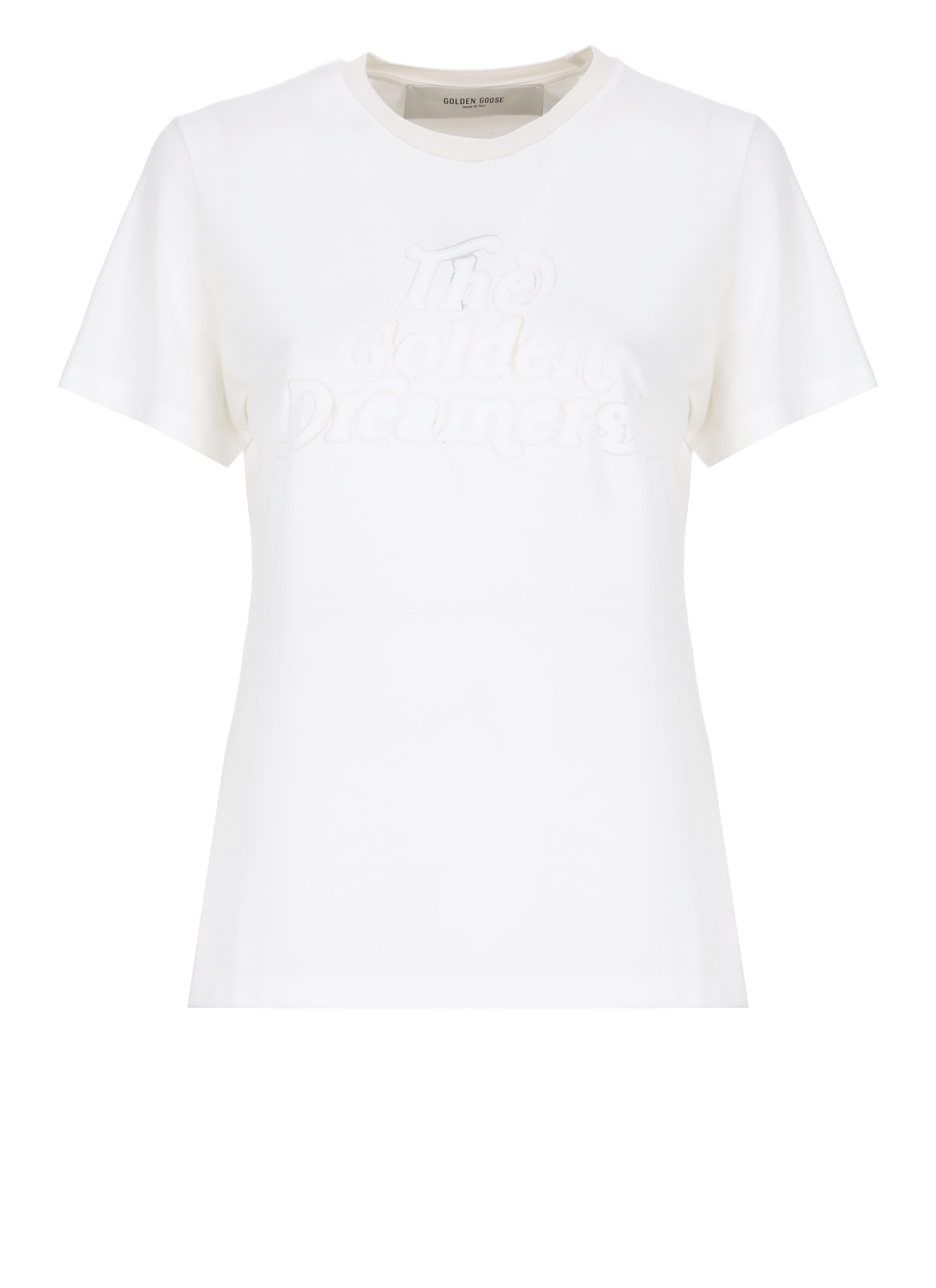 Golden Goose T-shirts and Polos Ivory GWP02322P00211611616JOURNEY (Golden Goose / Tシャツ・カットソー ) | Golden Goose (ゴールデングース)