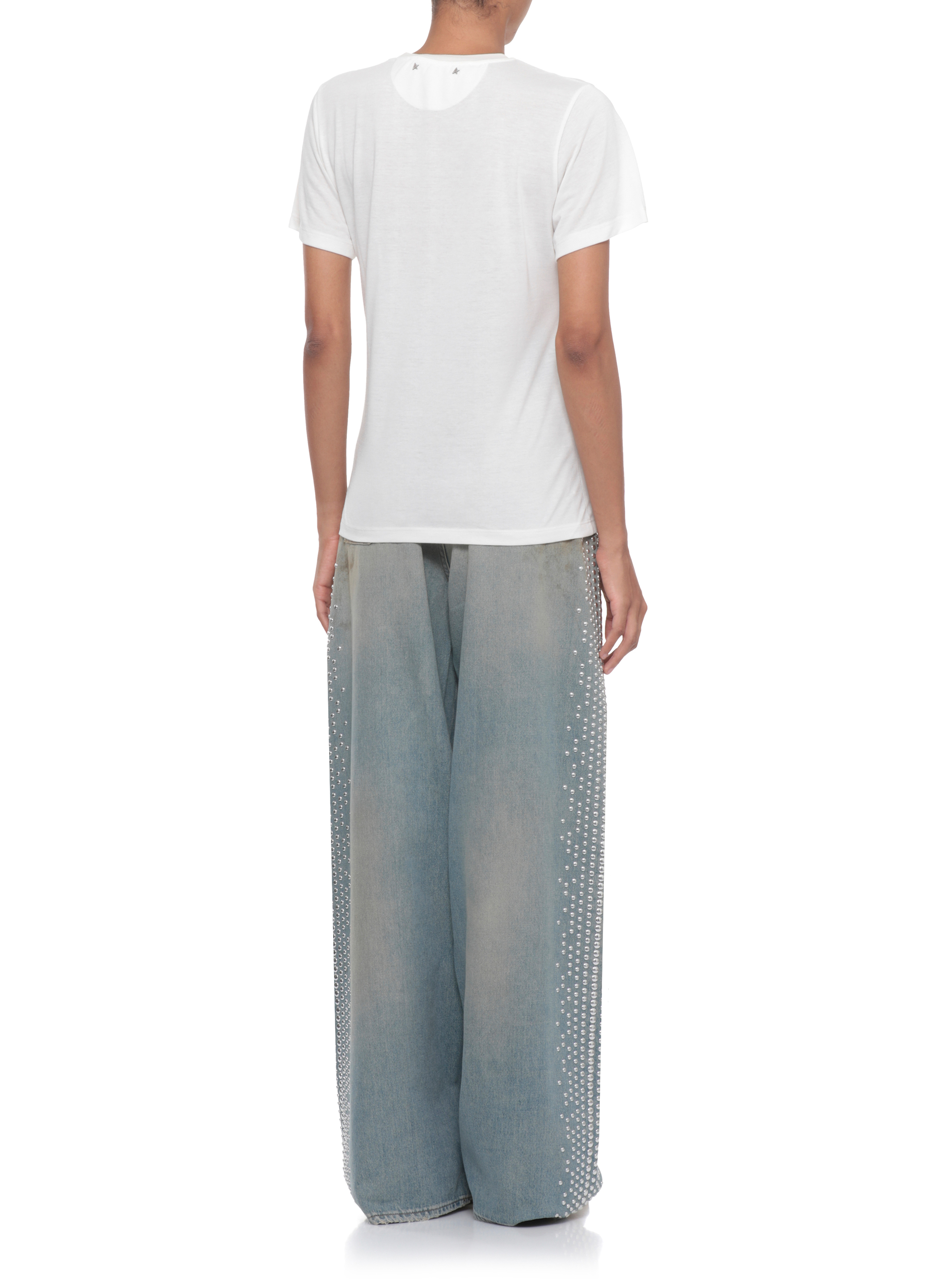 Golden Goose T-shirts and Polos Ivory GWP02322P00211611616JOURNEY (Golden Goose / Tシャツ・カットソー ) | Golden Goose (ゴールデングース)(2)