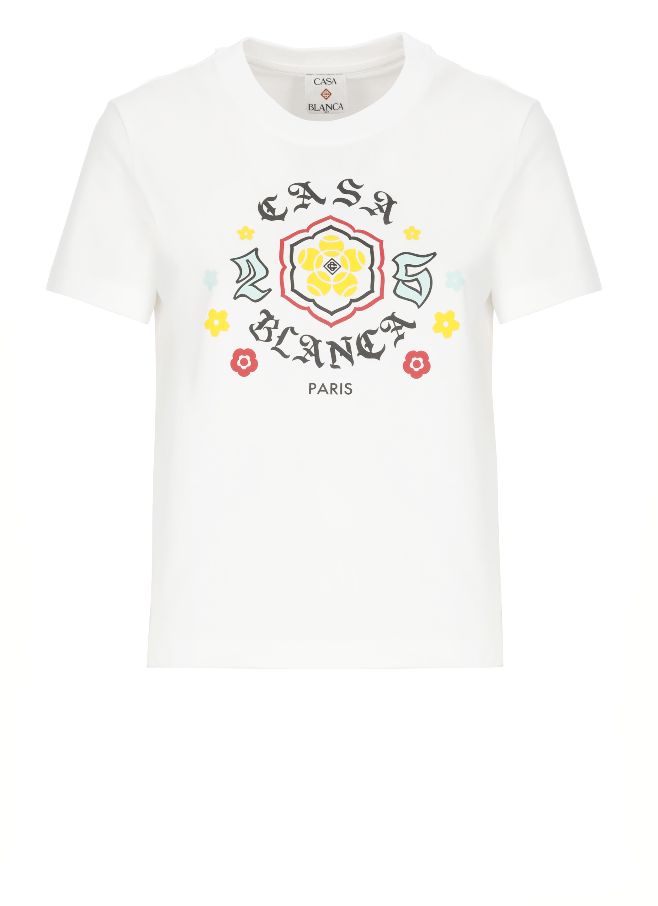 Casablanca T-shirts and Polos White WAW25JTS02002WHITE (Casablanca / Tシャツ・カットソー ) | Casablanca (カサブランカ)