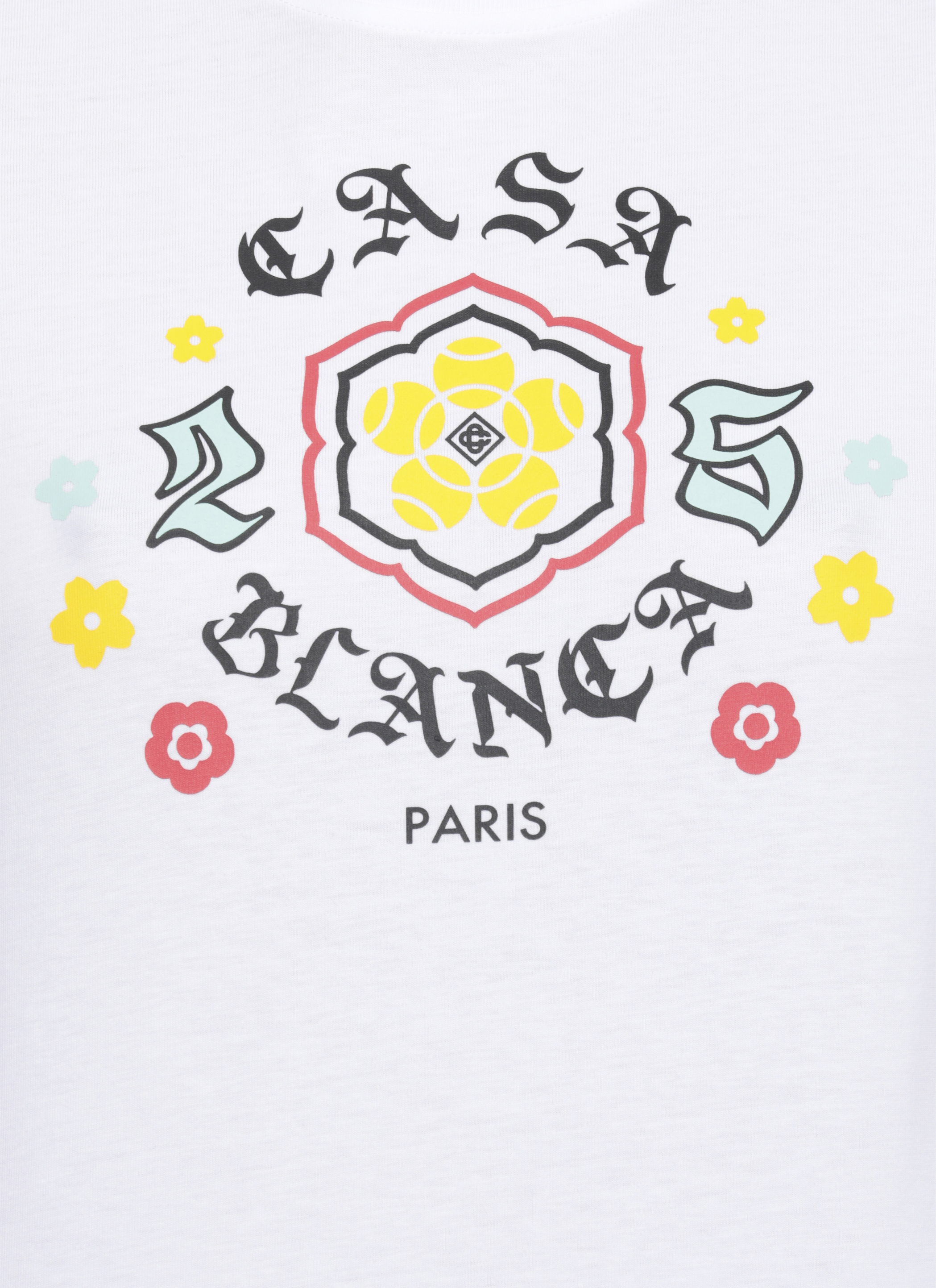 Casablanca T-shirts and Polos White WAW25JTS02002WHITE (Casablanca / Tシャツ・カットソー ) | Casablanca (カサブランカ)(4)