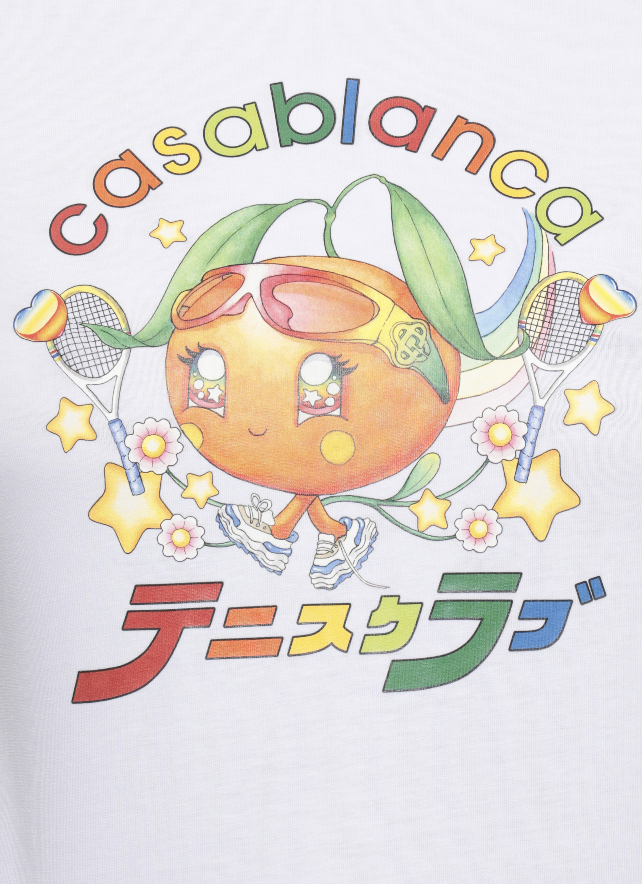 Casablanca T-shirts and Polos White WAW25JTS04901WHITE (Casablanca / Tシャツ・カットソー ) | Casablanca (カサブランカ)(3)