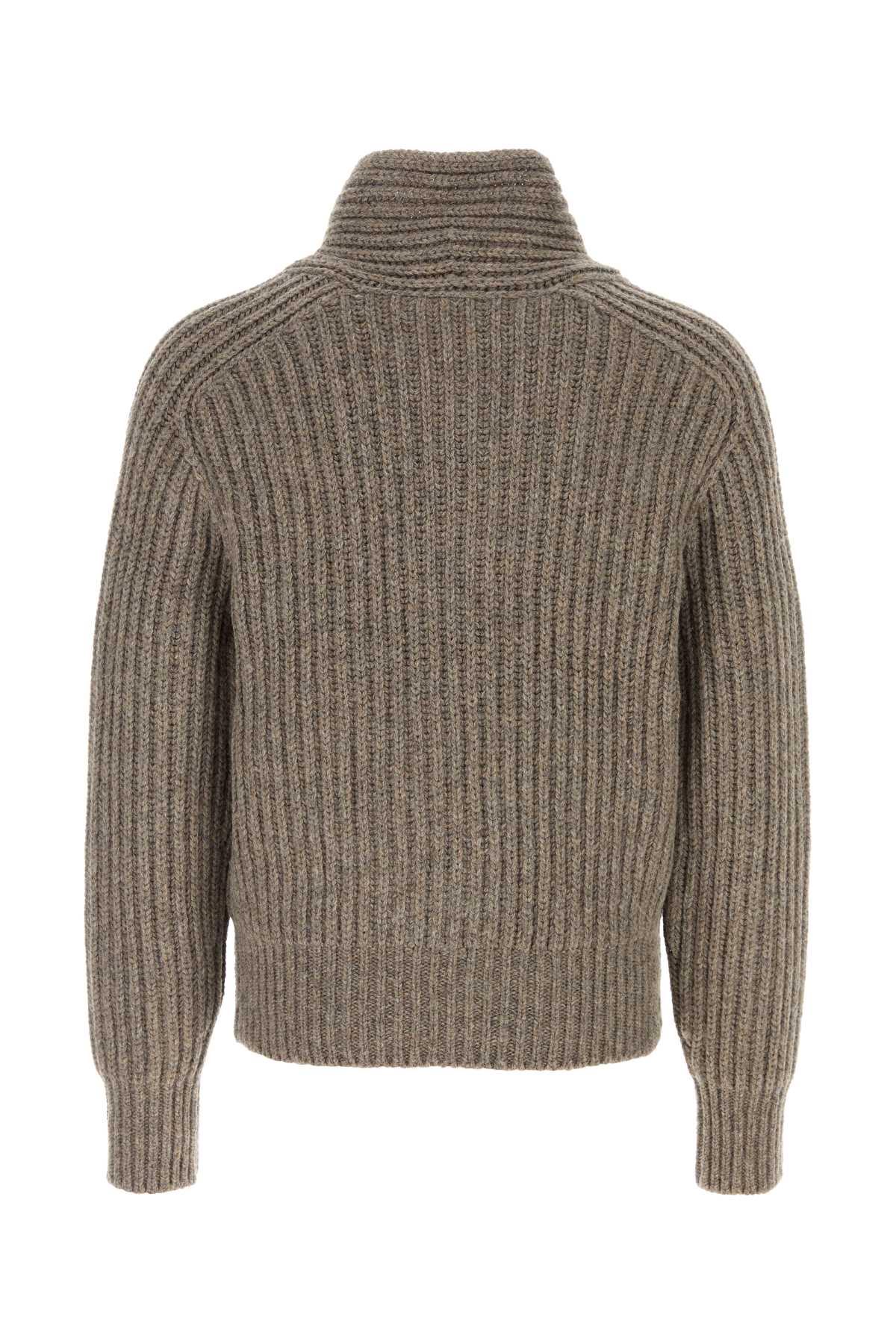 Dove grey wool sweater 8115221A2954 (Burberry / ニット・セーター・カーディガン ) | Burberry (バーバリー)(1)