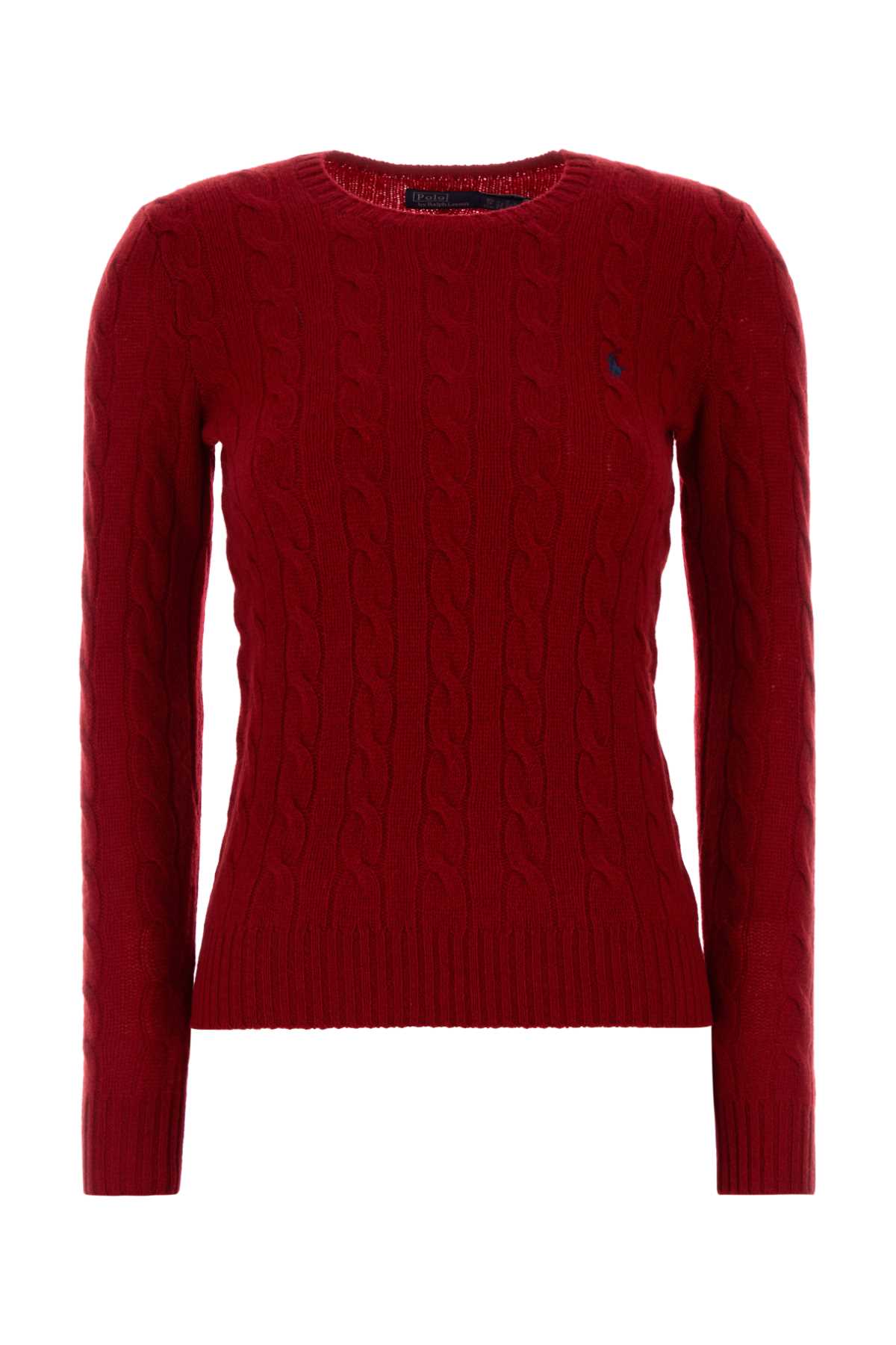 Red wool blend sweater 211971865013 (Polo Ralph Lauren / ニット・セーター・カーディガン ) | Polo Ralph Lauren (ポロ ラルフ ローレン)