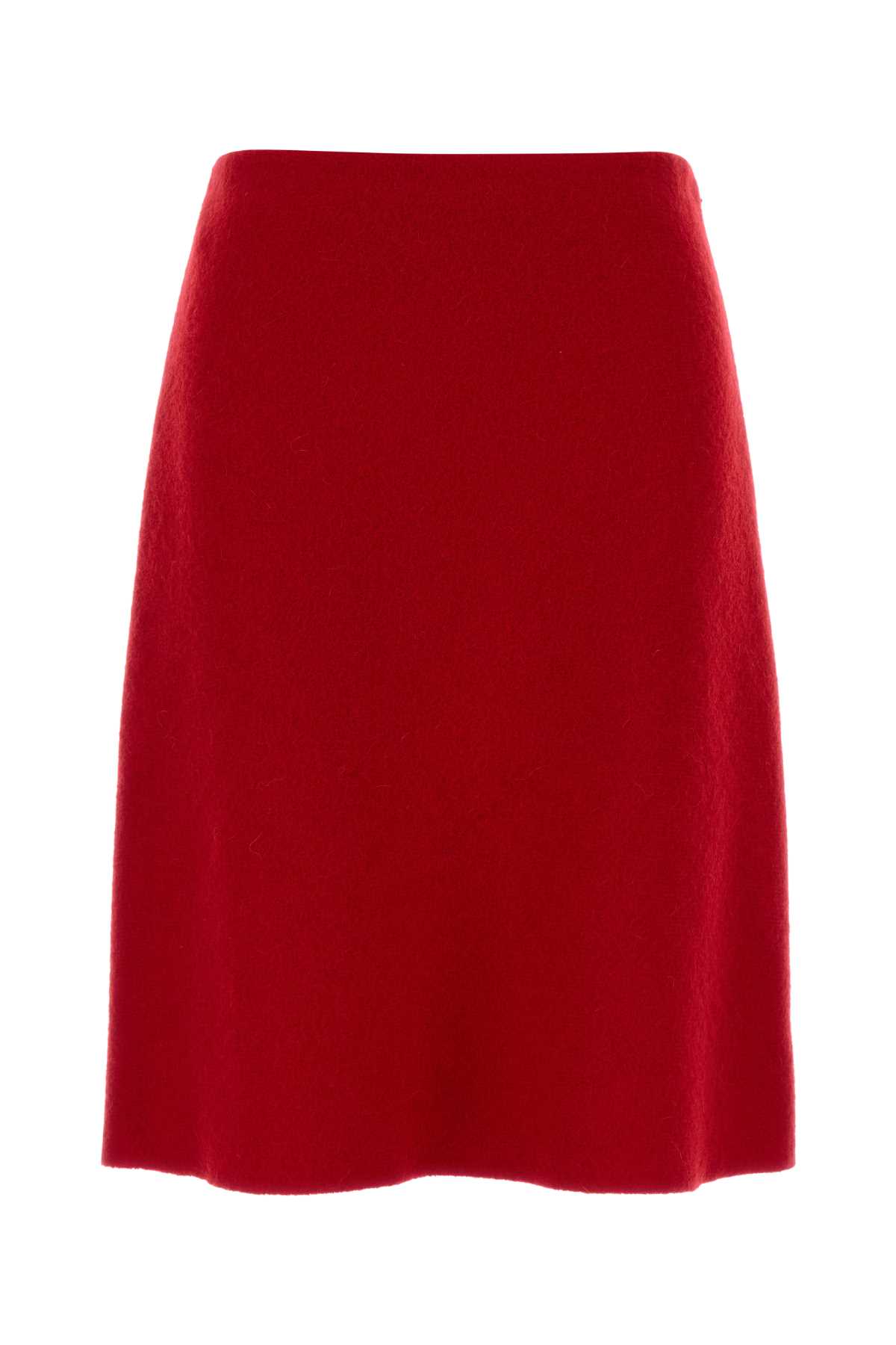 Red flannel skirt MG2558SOOO17C8F0011 (MIU MIU / スカート ) | MIU MIU (ミュウミュウ)