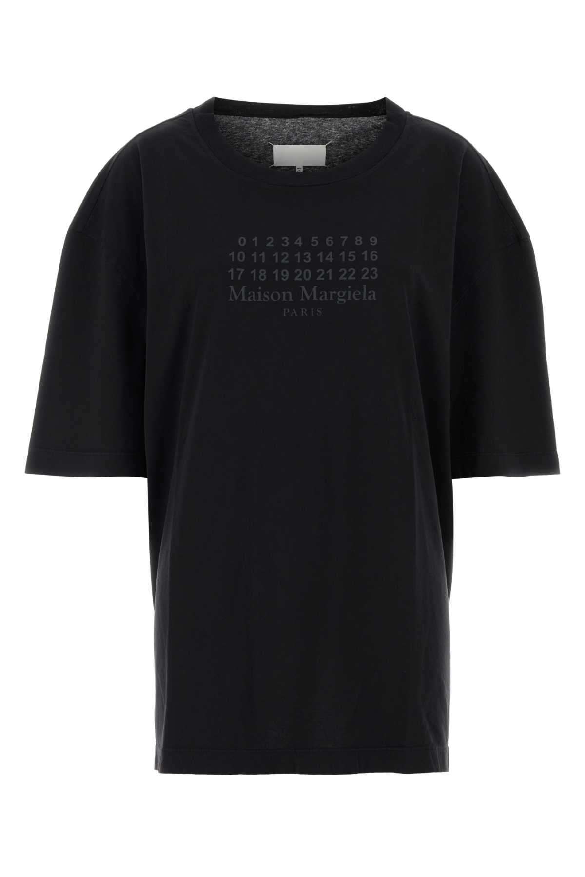 Black cotton oversize t-shirt S67GC0042S24575973 (Maison Margiela / Tシャツ・カットソー ) | Maison Margiela (メゾン マルジェラ)