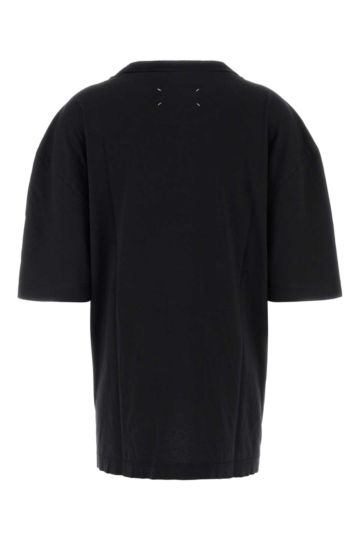 Black cotton oversize t-shirt S67GC0042S24575973 (Maison Margiela / Tシャツ・カットソー ) | Maison Margiela (メゾン マルジェラ)(1)