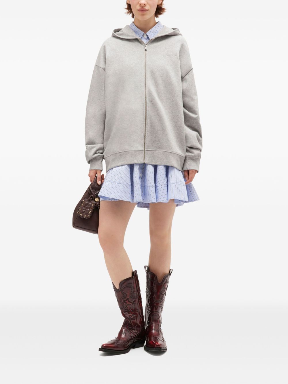 GANNI Sweaters Grey T4399921 (GANNI / スウェット・フーディー ) | GANNI (ガニー)(1)