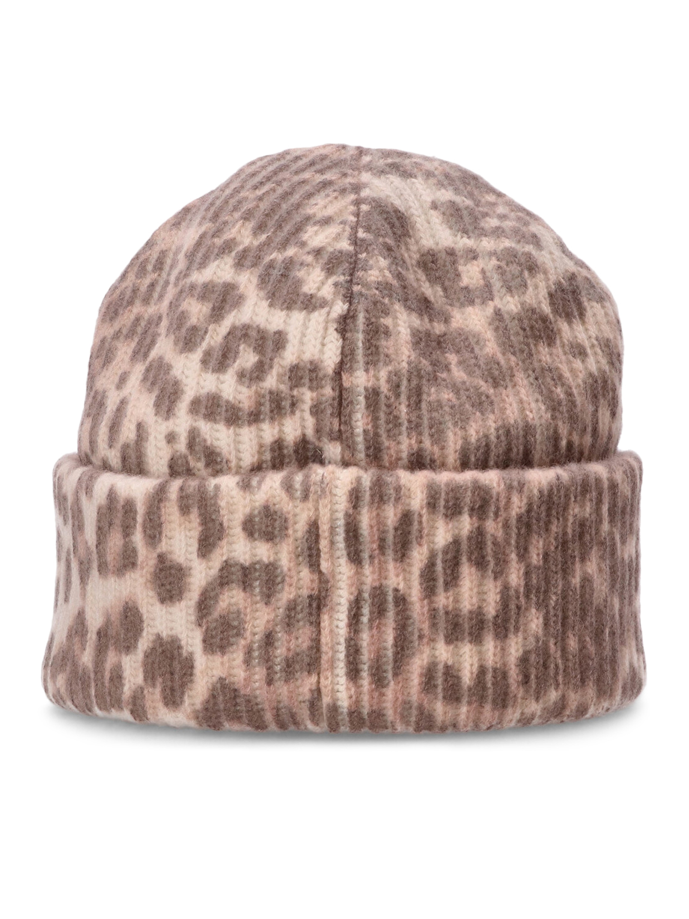 GRAPHIC WOOL MIX PRINTED LEOPARD BEANIE A6658943 (GANNI / 帽子 ) | GANNI (ガニー)(1)
