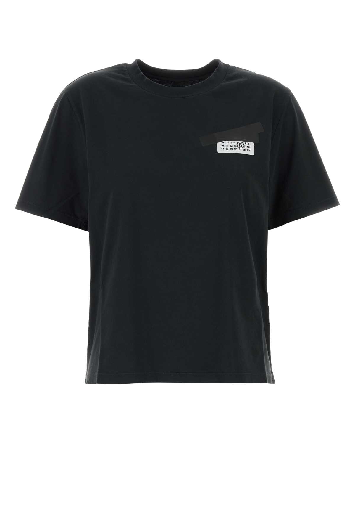 Slate cotton t-shirt S62GD0210M20115900 (MM6 Maison Margiela / Tシャツ・カットソー ) | MM6 Maison Margiela (エムエムシックス)