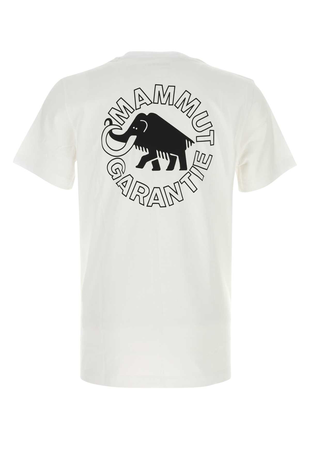 White cotton t-shirt 1017058920243 (MAMMUT / Tシャツ・カットソー ) | MAMMUT (マムート)(1)