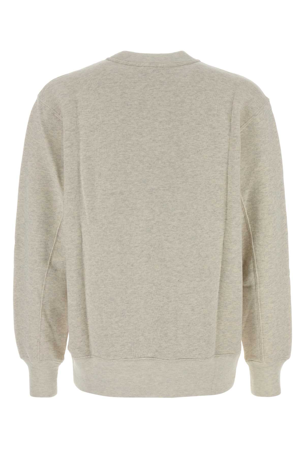 Melange grey cotton Autry x Maison Kitsuné sweatshirt SWPXMK1M (AUTRY / スウェット・フーディー ) | AUTRY (オートリー)(1)