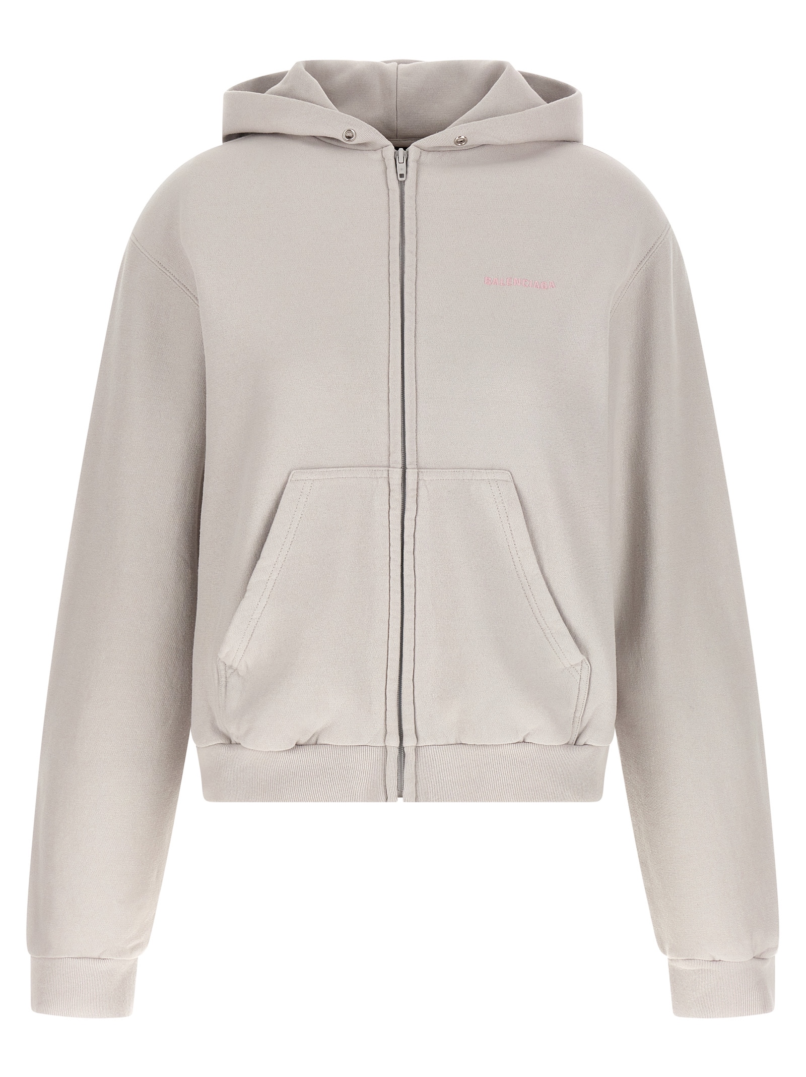 Logo embroidery hoodie 851236TTVJ22420 (Balenciaga / スウェット・フーディー ) | Balenciaga (バレンシアガ)