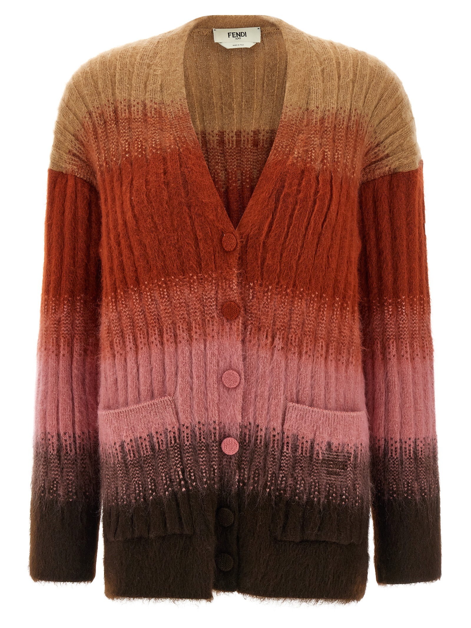 Vanisé knit cardigan FZE540AYLTF1TIN (FENDI / ニット・セーター・カーディガン ) | FENDI (フェンディ)