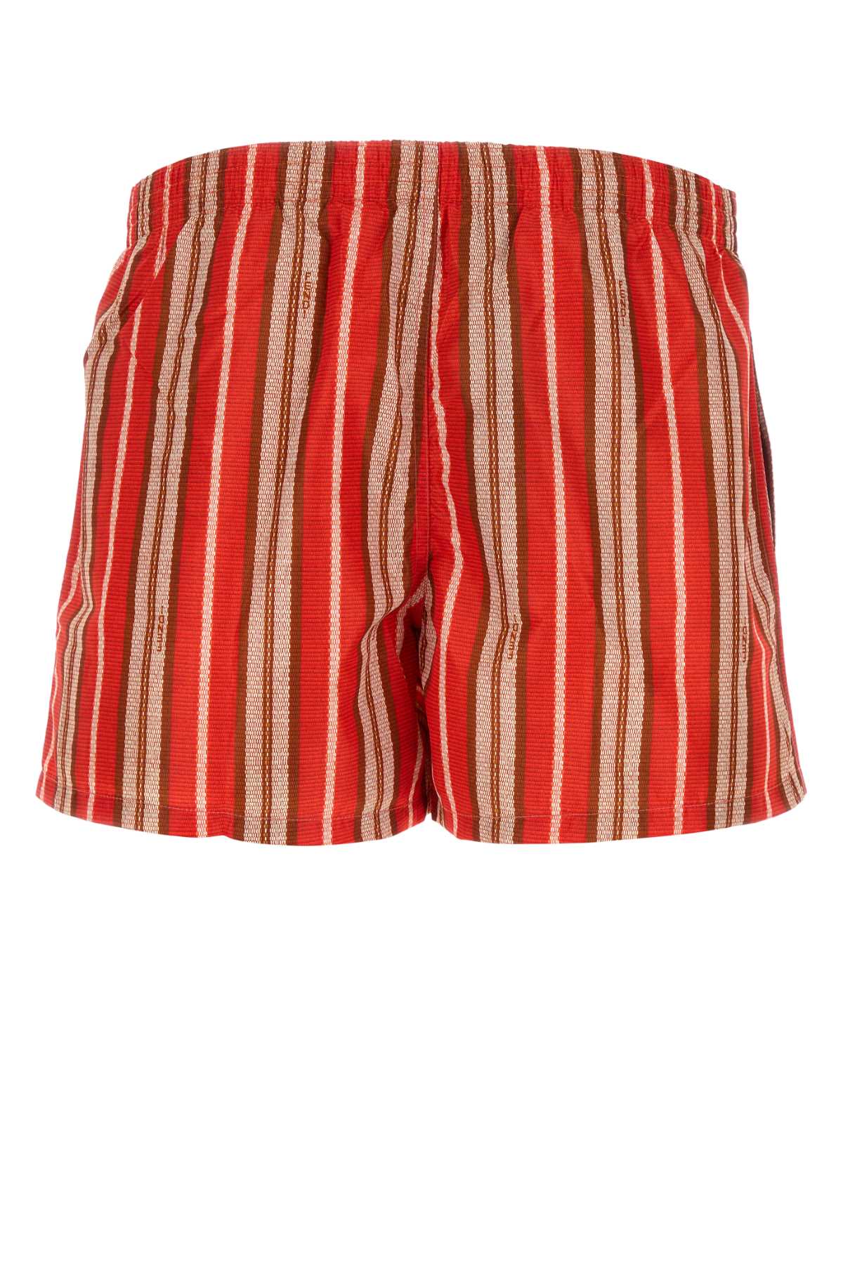 Printed stretch nylon swimming shorts FXB077AV63F1RVD (FENDI / アンダーウェア ) | FENDI (フェンディ)(1)