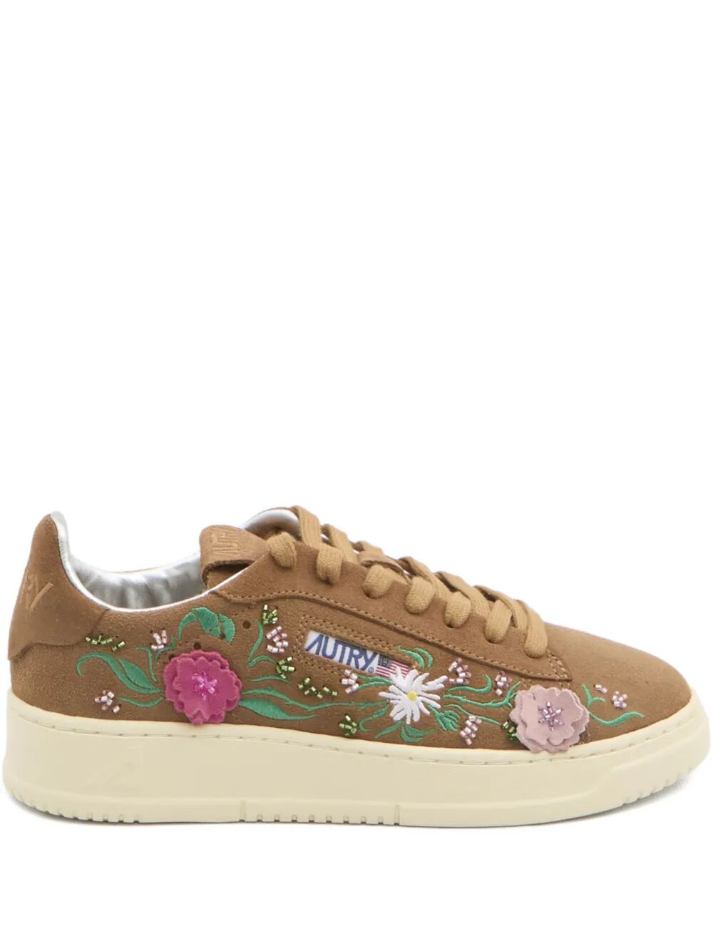DALLAS LOW SUEDE EMBELLISHED SNEAKERS ADLWEY01CIGARPINK (AUTRY / スニーカー ) | AUTRY (オートリー)