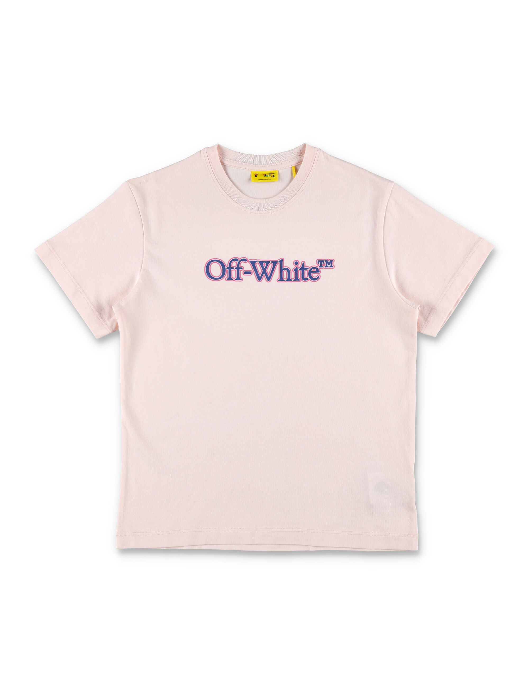 Off-White T-shirts and Polos Pink OGAA001F25JER0013C45 (Off-White / Tシャツ・カットソー ) | Off-White (オフホワイト)
