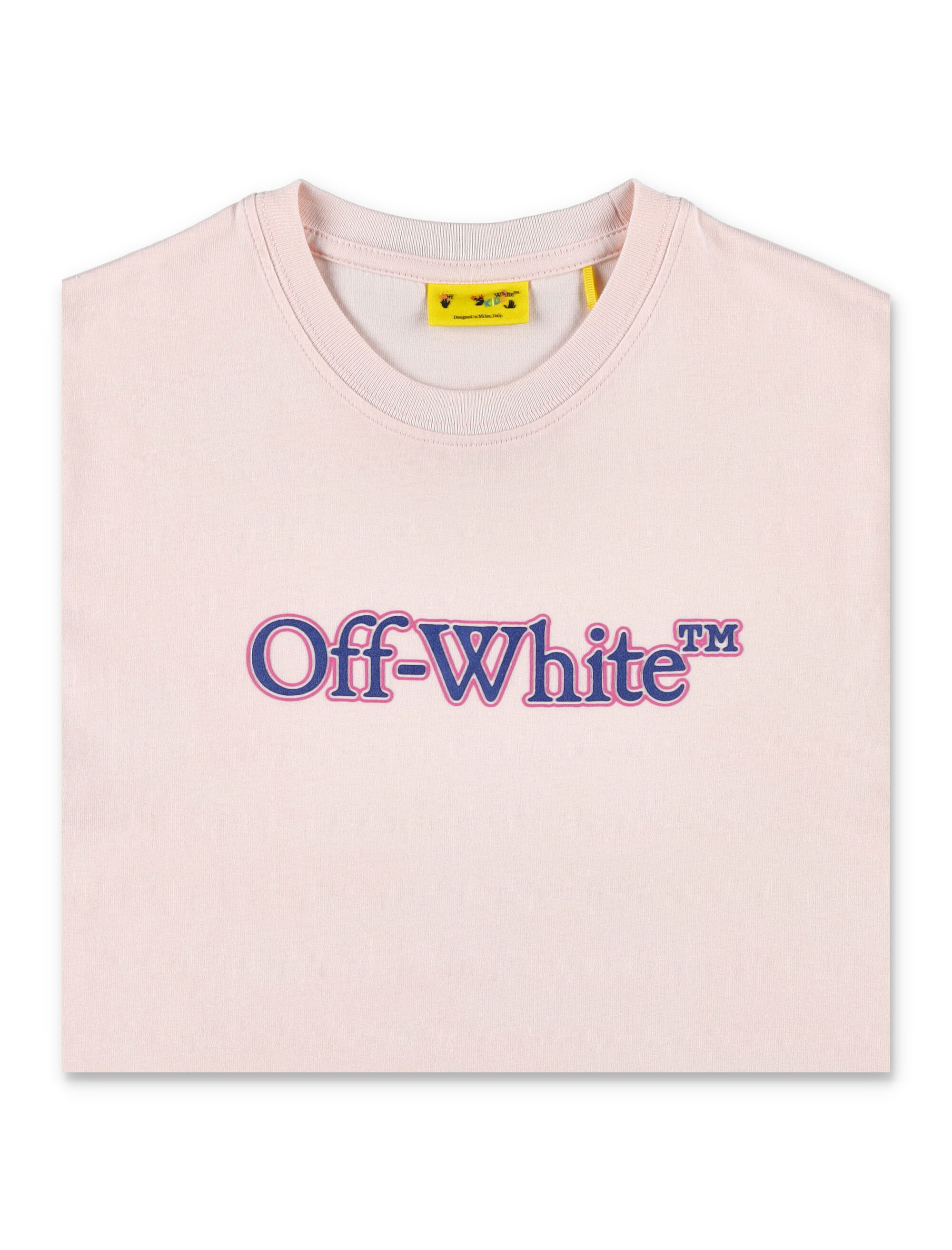 Off-White T-shirts and Polos Pink OGAA001F25JER0013C45 (Off-White / Tシャツ・カットソー ) | Off-White (オフホワイト)(1)
