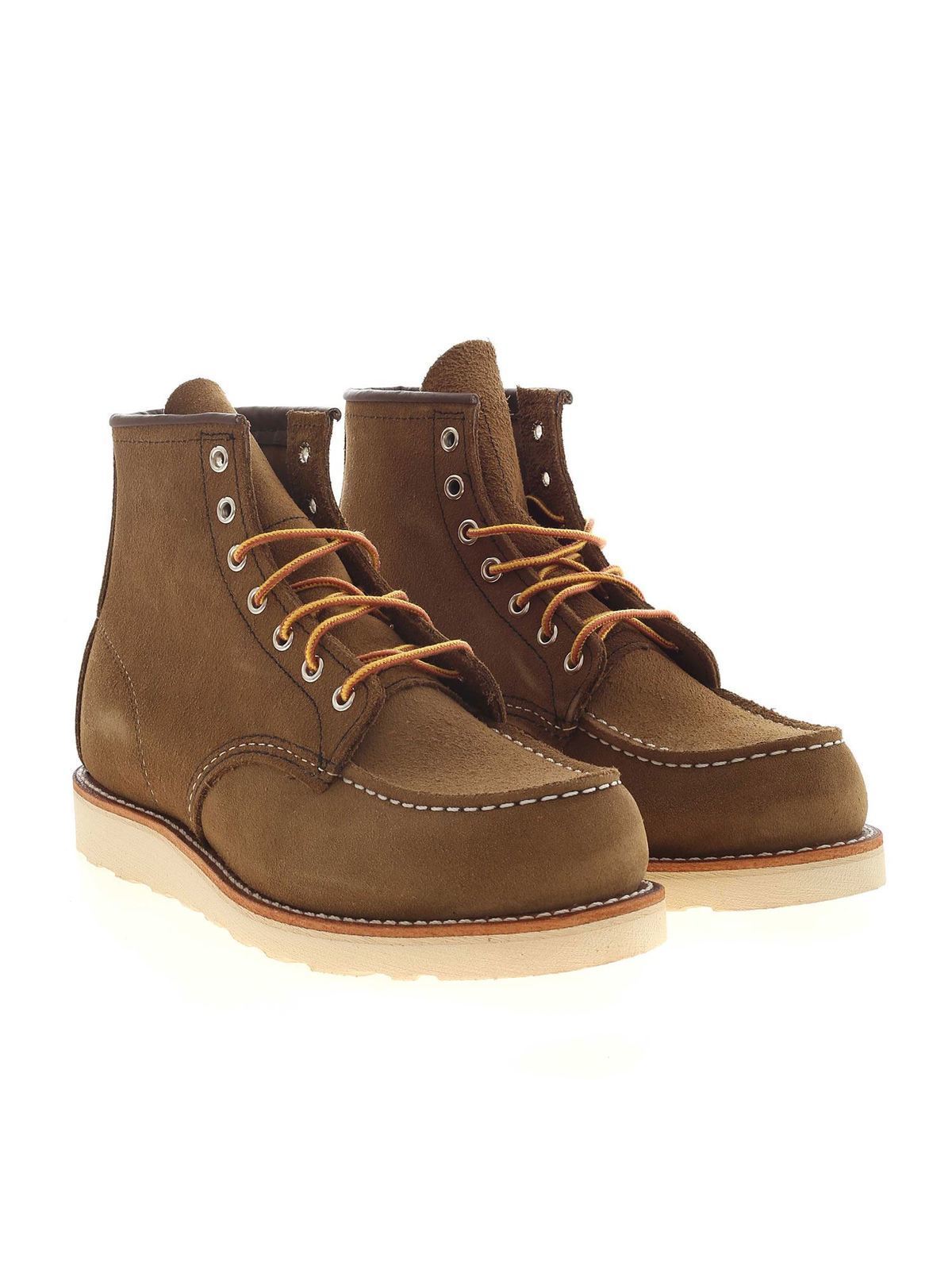 Green ankle boots 8881OLIVE (RED WING / ブーツ ) | RED WING (レッドウィング)(1)