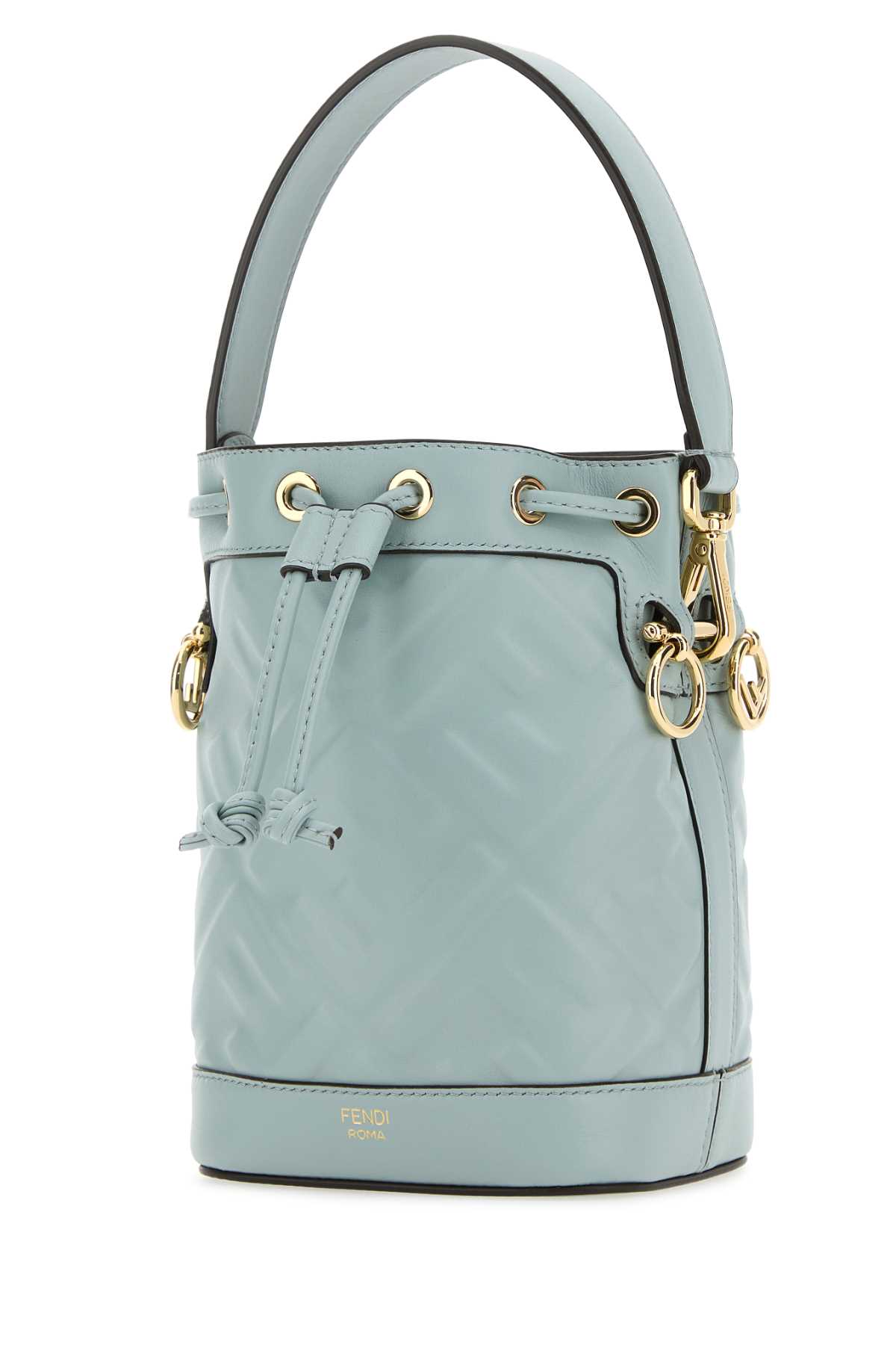 Light blue leather Mon Tresor bucket bag 8BS093ANWTF1NPU (FENDI / ハンドバッグ・ショルダーバッグ ) | FENDI (フェンディ)(1)