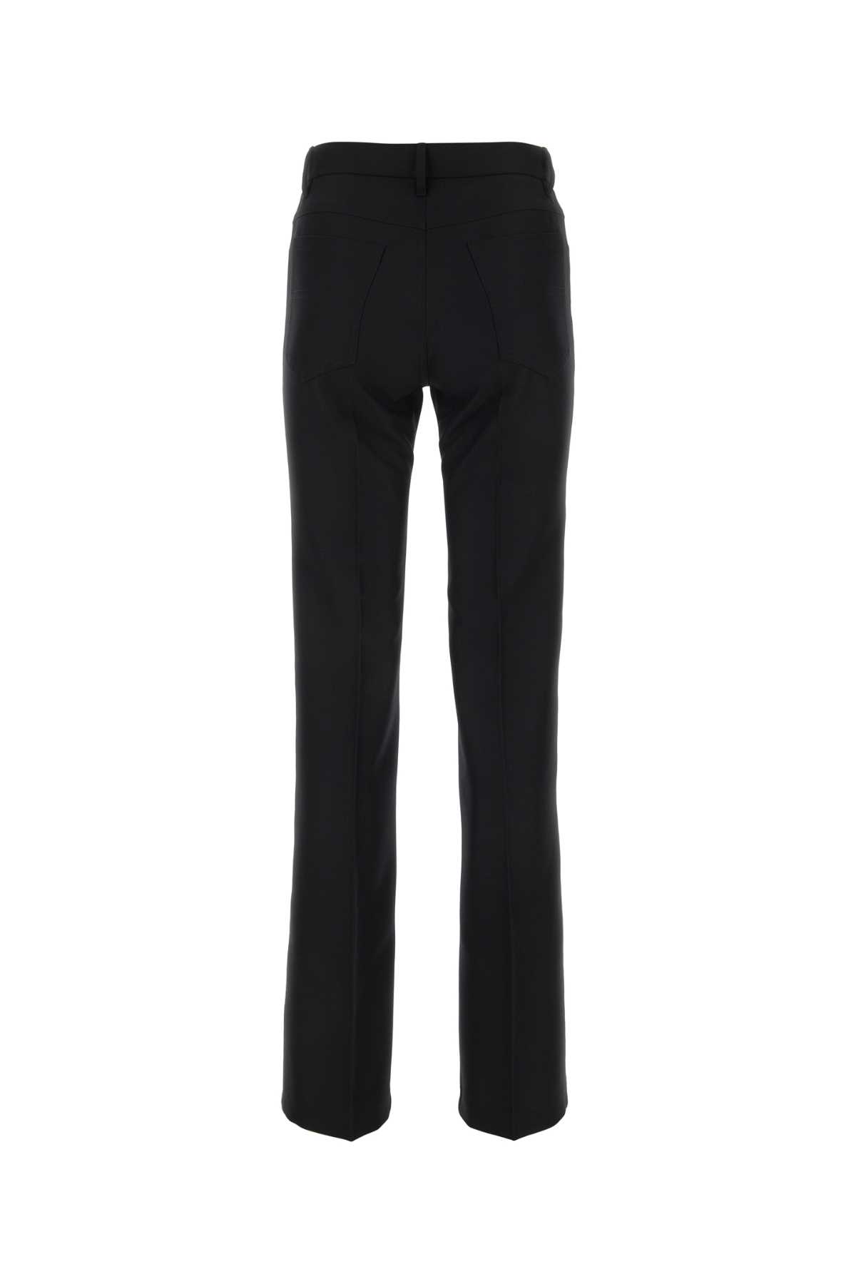Black polyester pant A031257240555 (PHILOSOPHY / パンツ ) | PHILOSOPHY (フィロソフィ)(1)