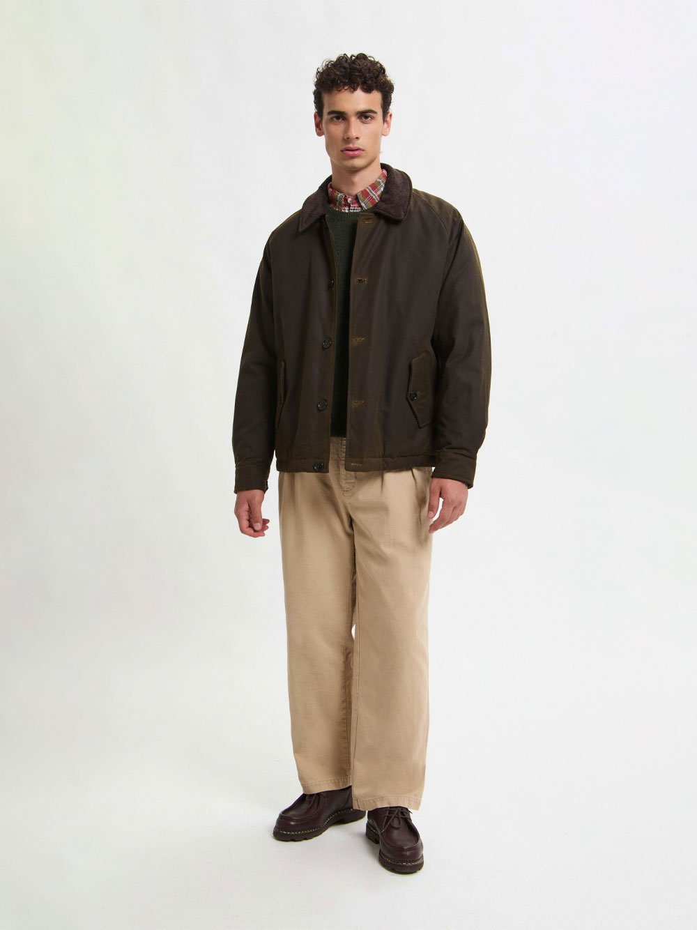 WAXED DECK JACKET BRCPS1142UT19986054 (BARACUTA / カジュアルジャケット ) | BARACUTA (バラクータ)(1)