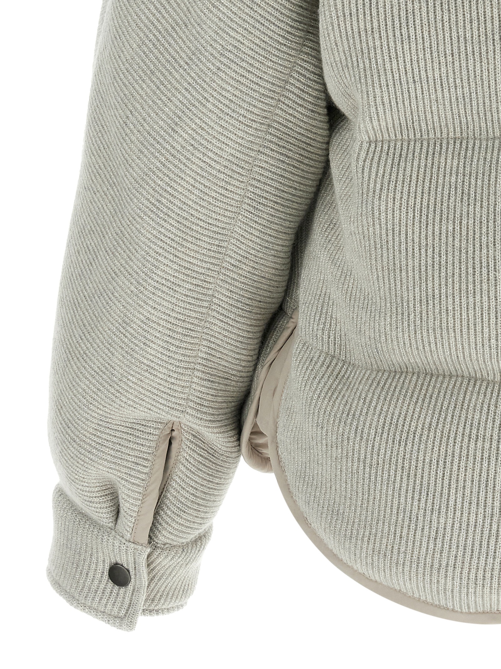 Lame wool down jacket M01ET7728CCW76 (Brunello Cucinelli / ダウンジャケット・コート ) | Brunello Cucinelli (ブルネロ・クチネリ)(3)