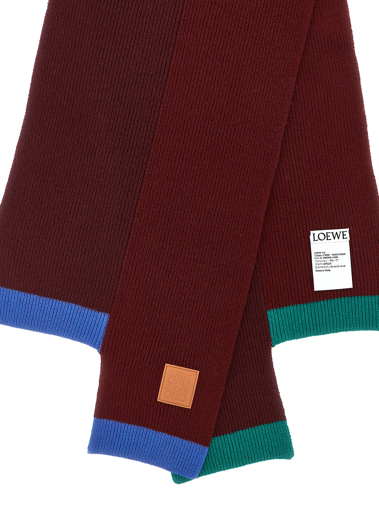 Wool asymmetrical scarf FSA8S3SK016654 (LOEWE / スカーフ・マフラー ) | LOEWE (ロエベ)(2)