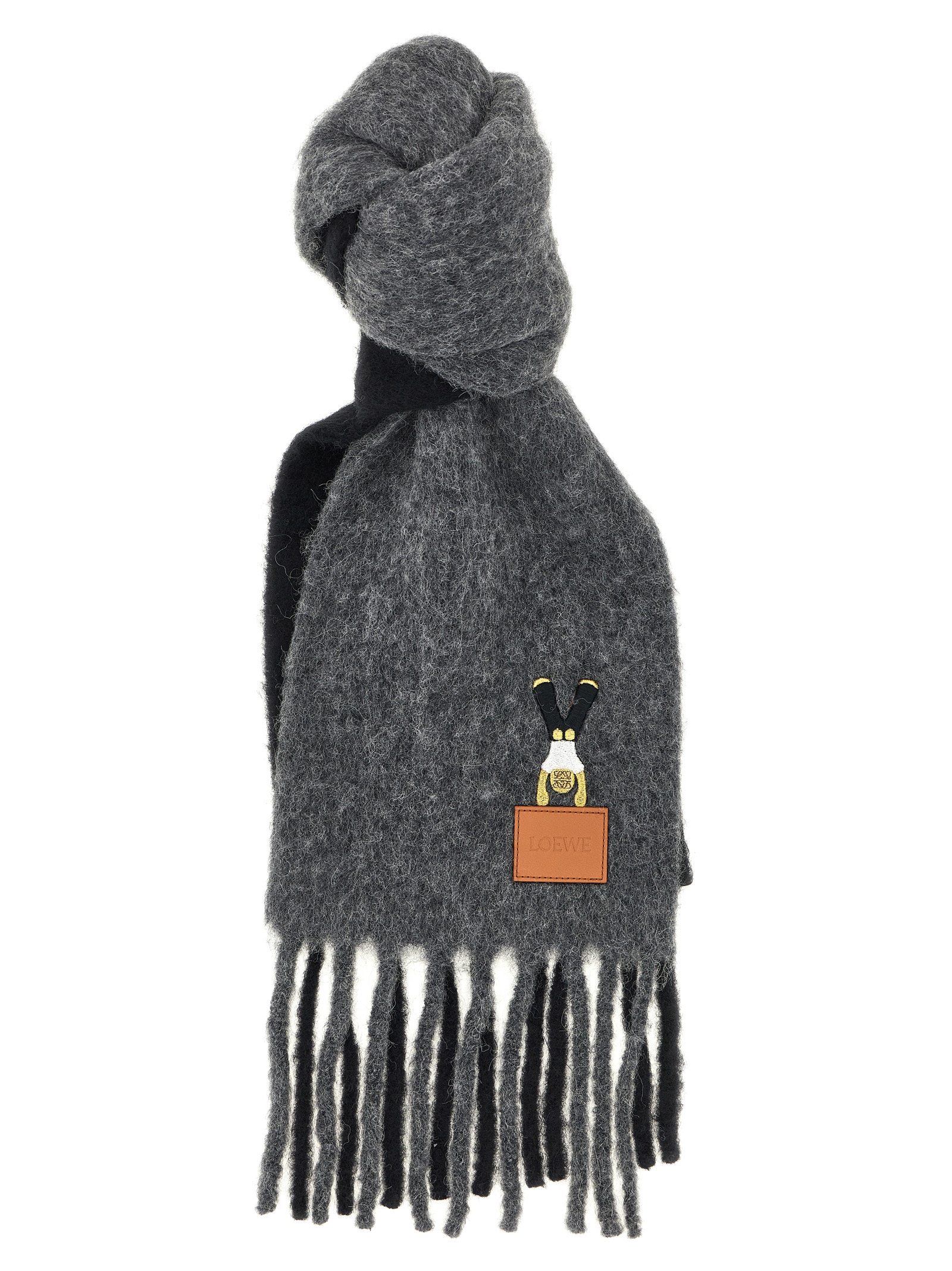 'Acrobat' double-face scarf FSF4SS1W031156 (LOEWE / スカーフ・マフラー ) | LOEWE (ロエベ)