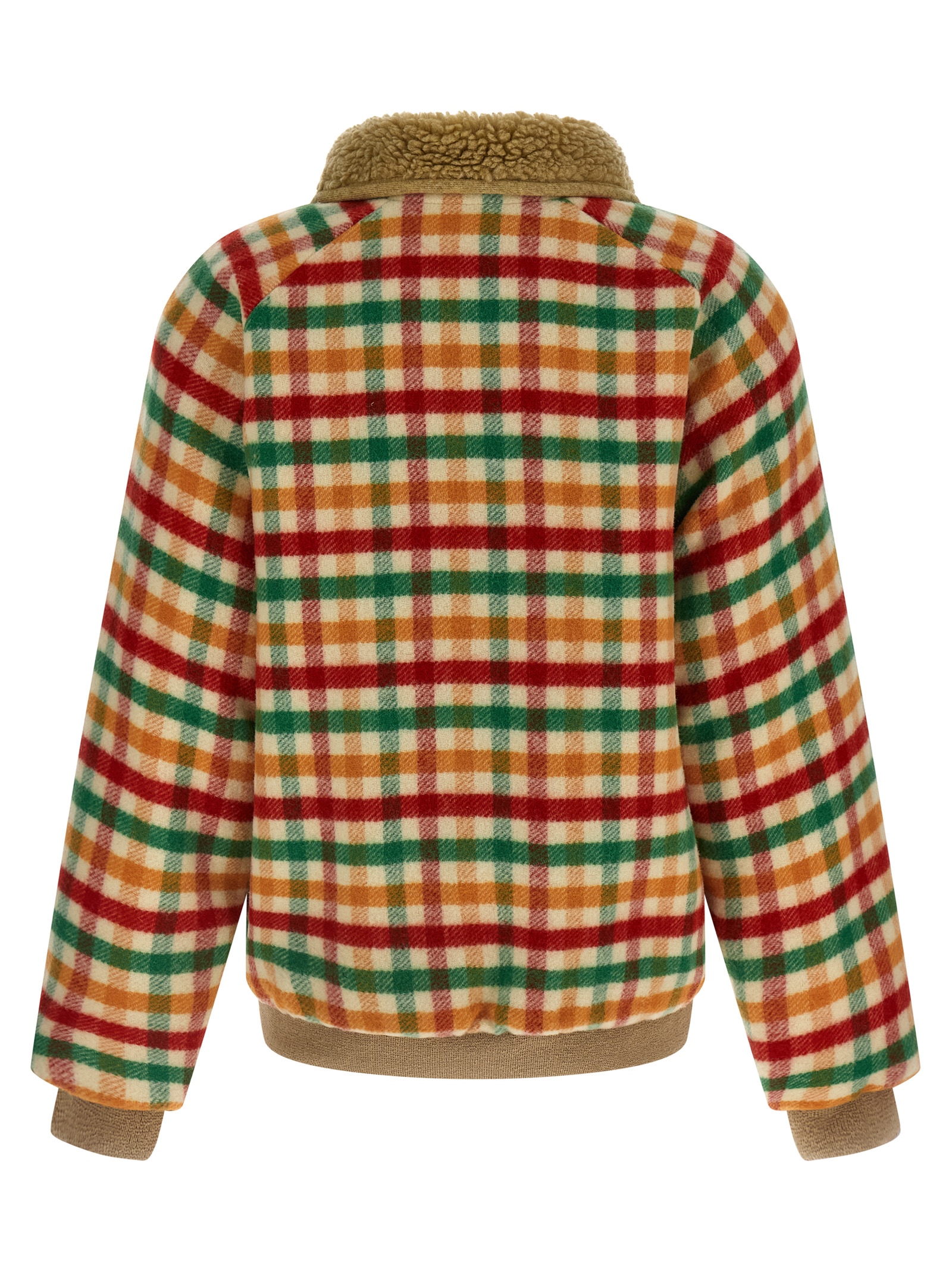 Check wool bomber jacket ML1358SOOO18FUF04UO (MIU MIU / カジュアルジャケット ) | MIU MIU (ミュウミュウ)(1)