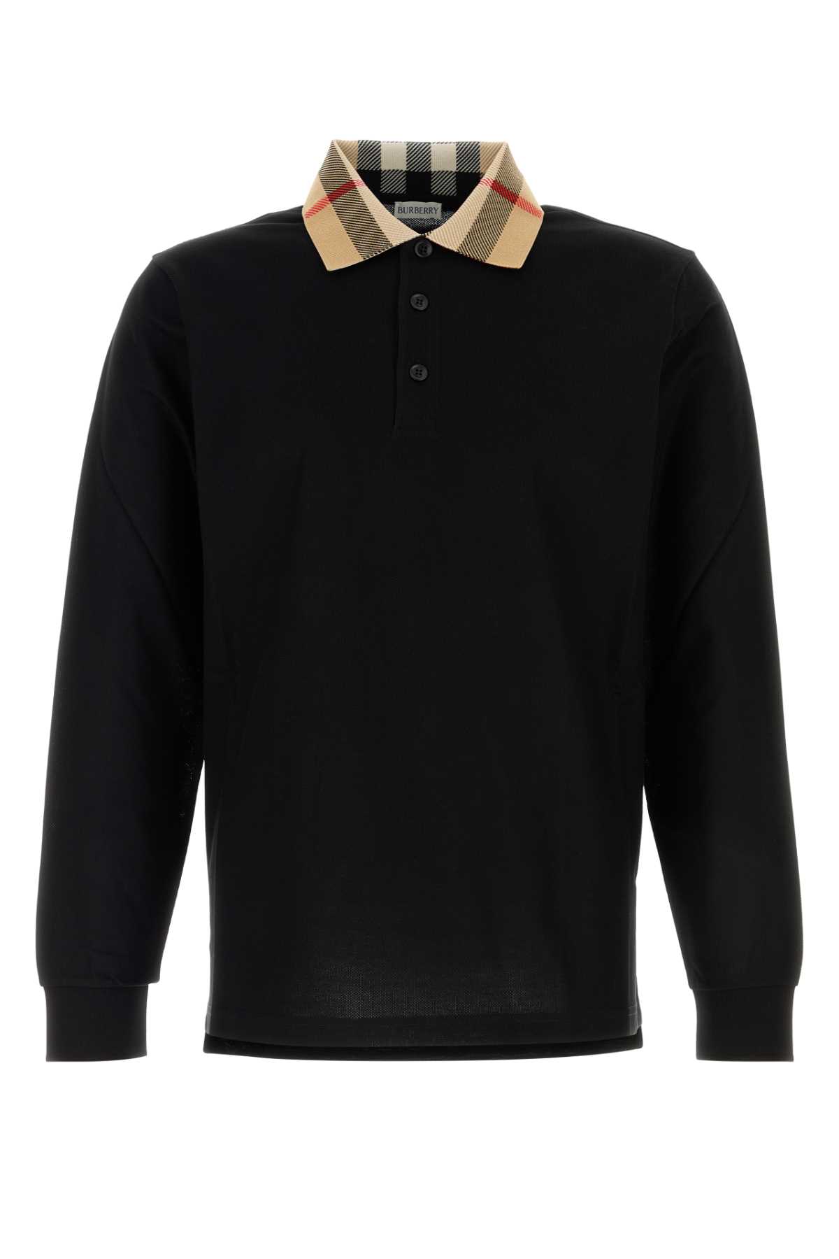 Black piquet polo shirt 8098812A1189 (Burberry / Tシャツ・カットソー ) | Burberry (バーバリー)