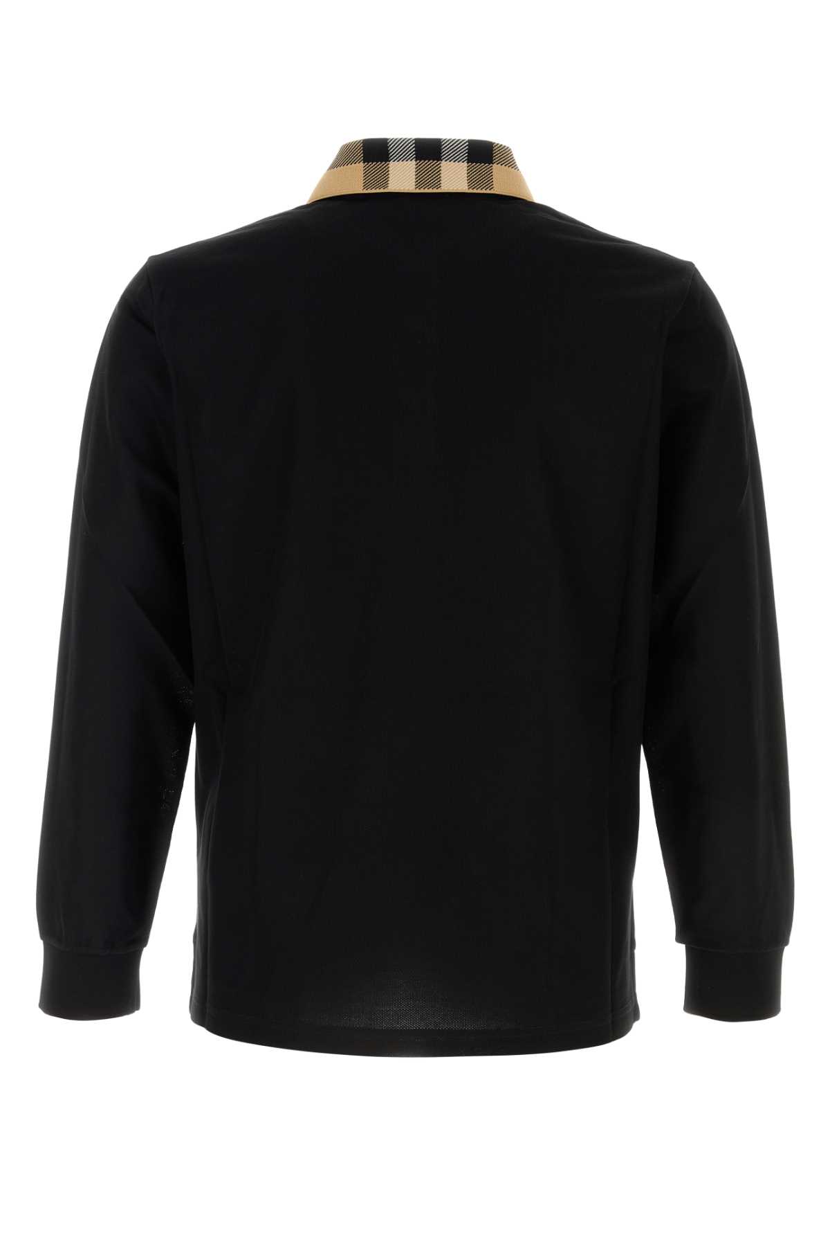 Black piquet polo shirt 8098812A1189 (Burberry / Tシャツ・カットソー ) | Burberry (バーバリー)(1)