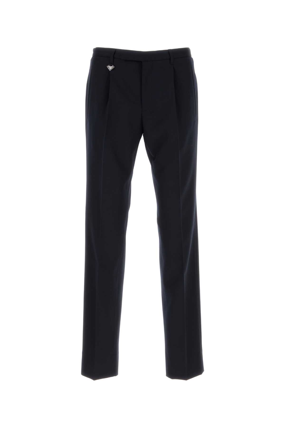 Midnight blue wool pant UP0374SOOO155EF0008 (Prada / パンツ ) | Prada (プラダ)