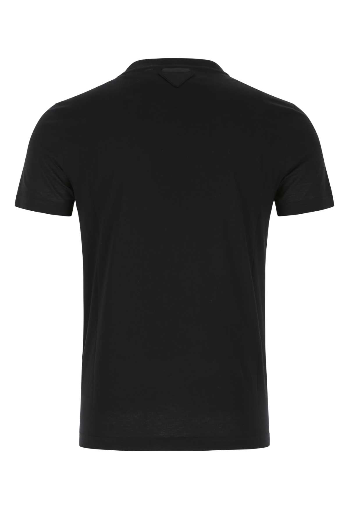 Black cotton t-shirt set UJM492S22111CDF0002 (Prada / Tシャツ・カットソー ) | Prada (プラダ)(1)