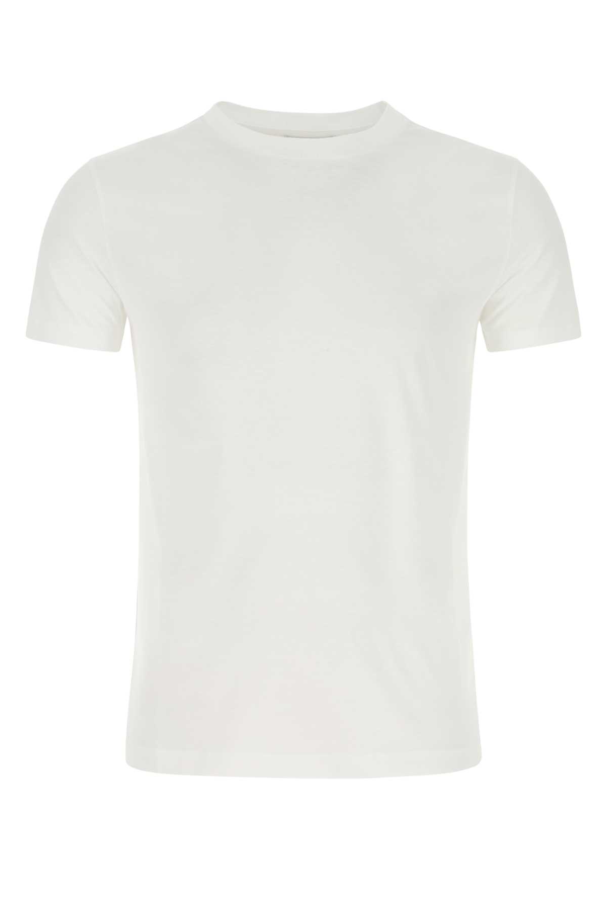 White cotton t-shirt set UJM492S22111CDF0009 (Prada / Tシャツ・カットソー ) | Prada (プラダ)