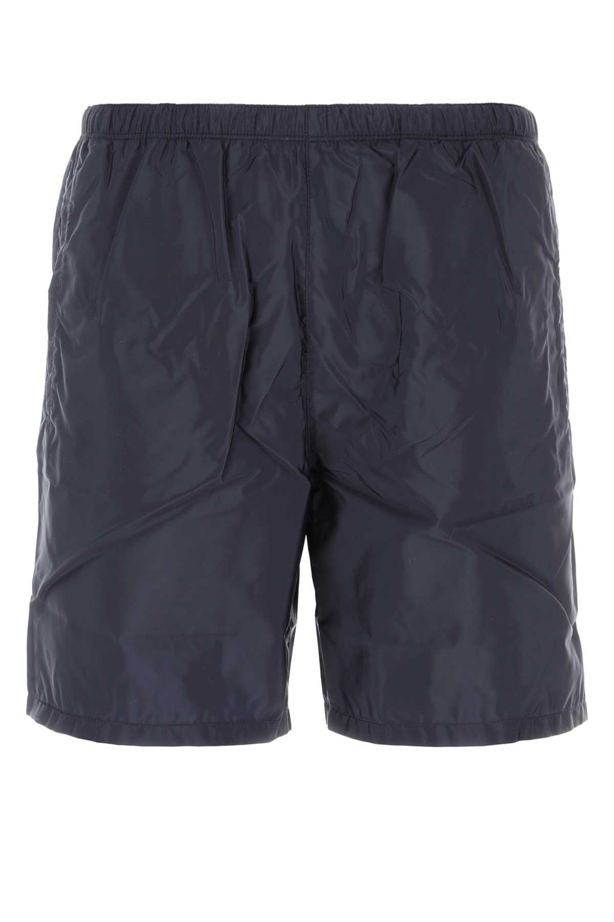 Midnight blue nylon swimming shorts UB333S2311WQ9F0ABB (Prada / スイムウェア ) | Prada (プラダ)