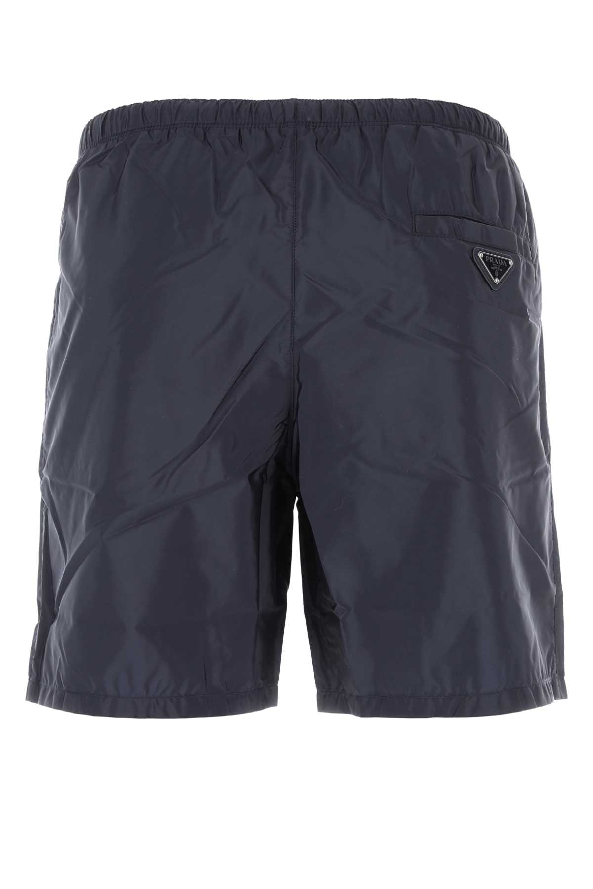 Midnight blue nylon swimming shorts UB333S2311WQ9F0ABB (Prada / スイムウェア ) | Prada (プラダ)(1)