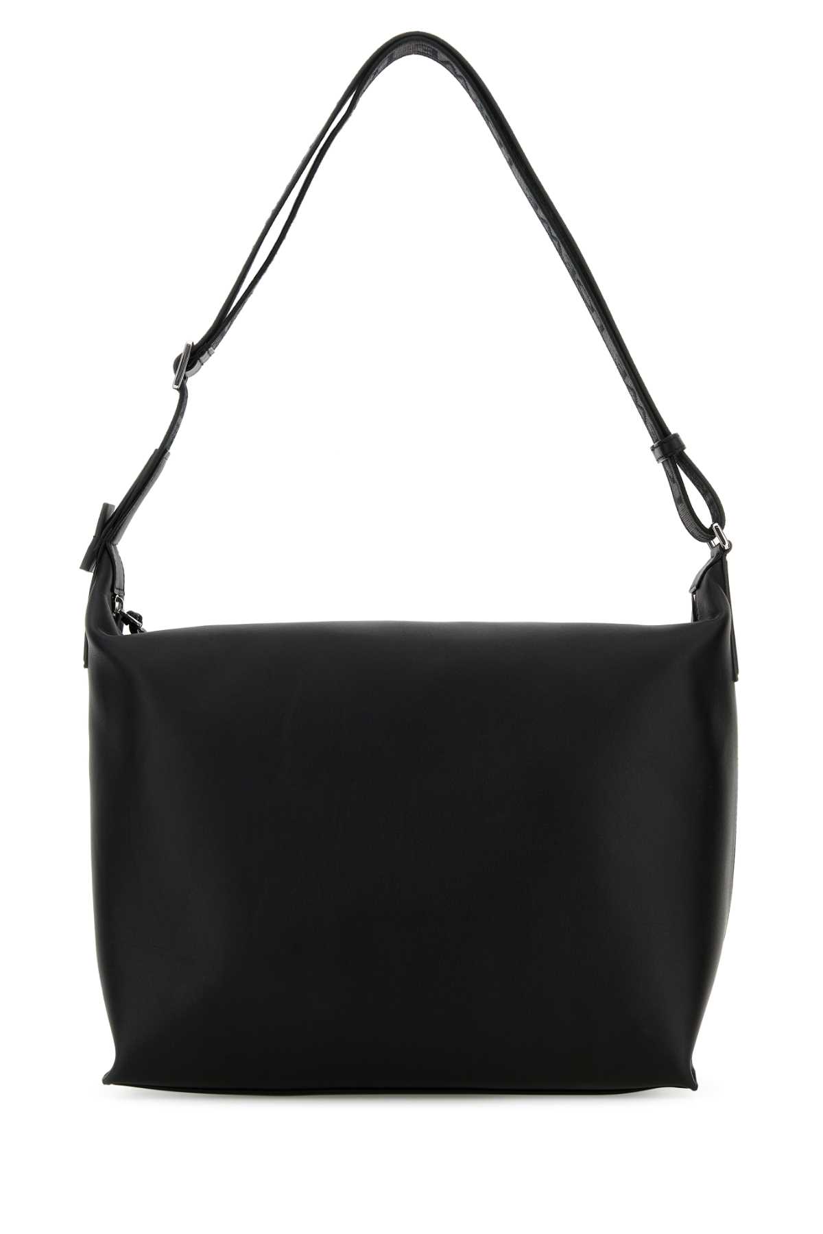 Black leather Cubi big crossbody bag B906K70X13BLACK (LOEWE / ハンドバッグ・ショルダーバッグ ) | LOEWE (ロエベ)