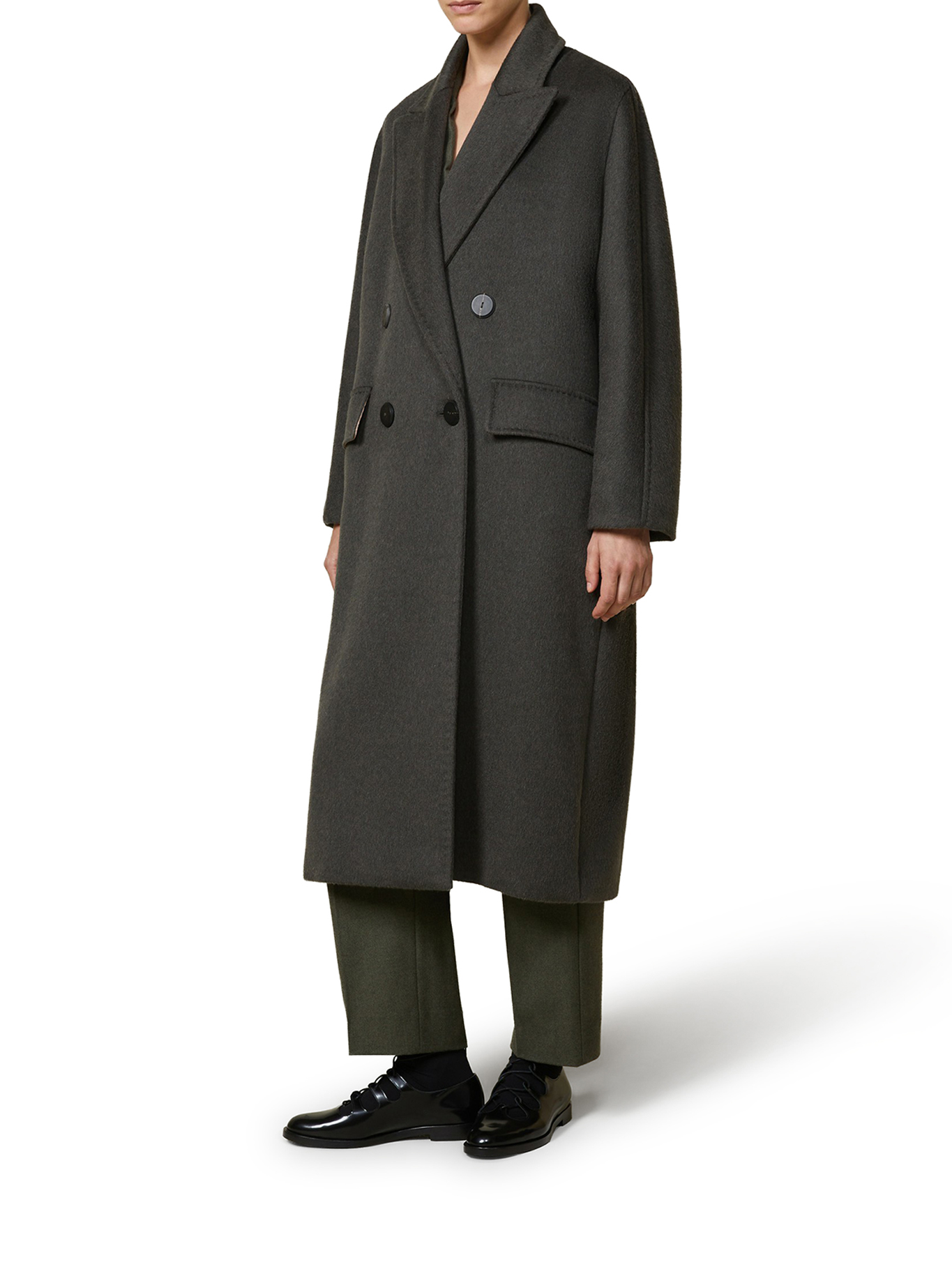 ANGUS OVERCOAT IN CASHMERE, ALPACA AND WOOL 2521016105600002 (Max Mara / コート ) | Max Mara (マックスマーラ)(1)