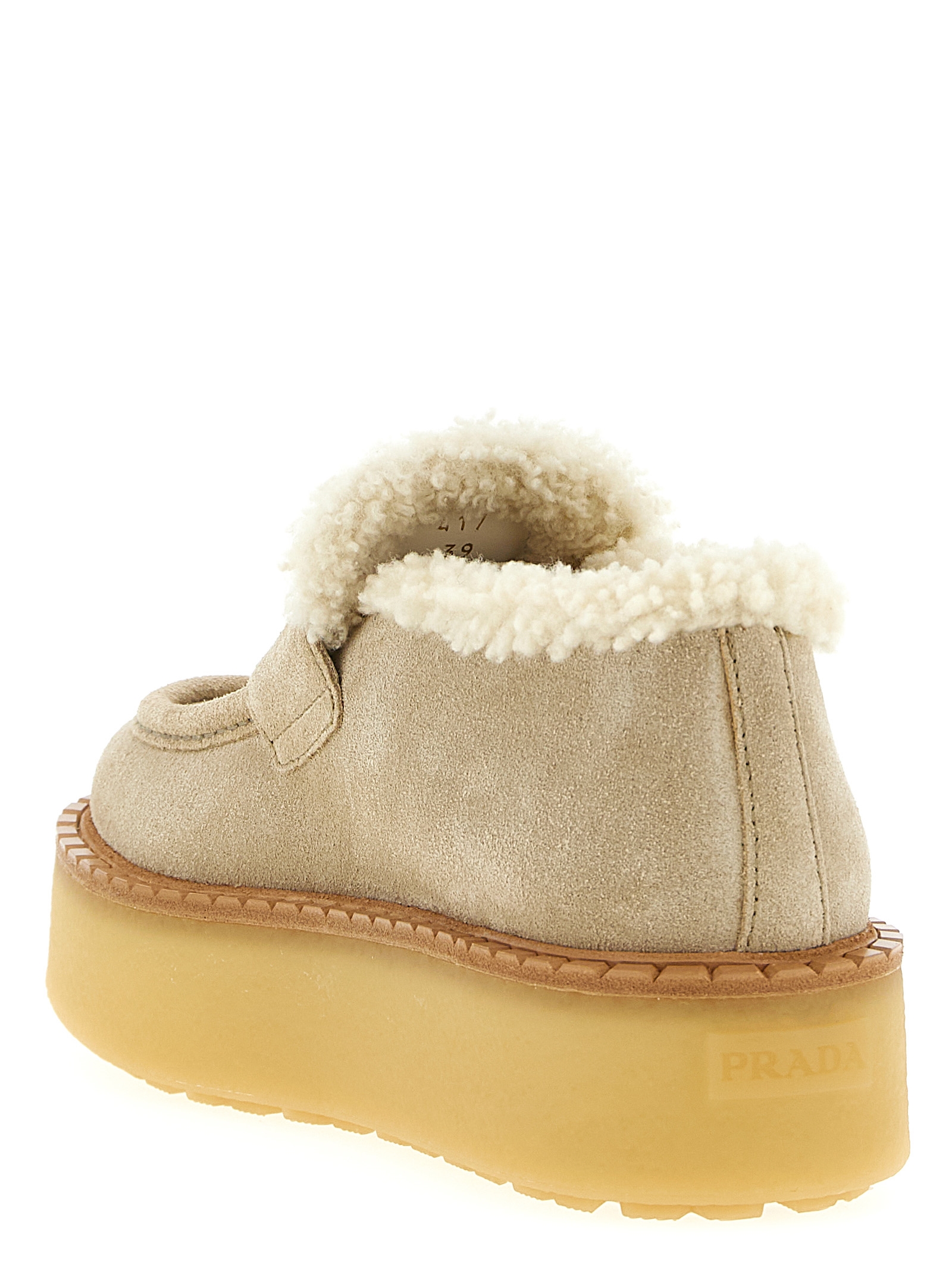 Suede loafers 1D717NFZD50JFTF0F24 (Prada / ローファー ) | Prada (プラダ)(2)