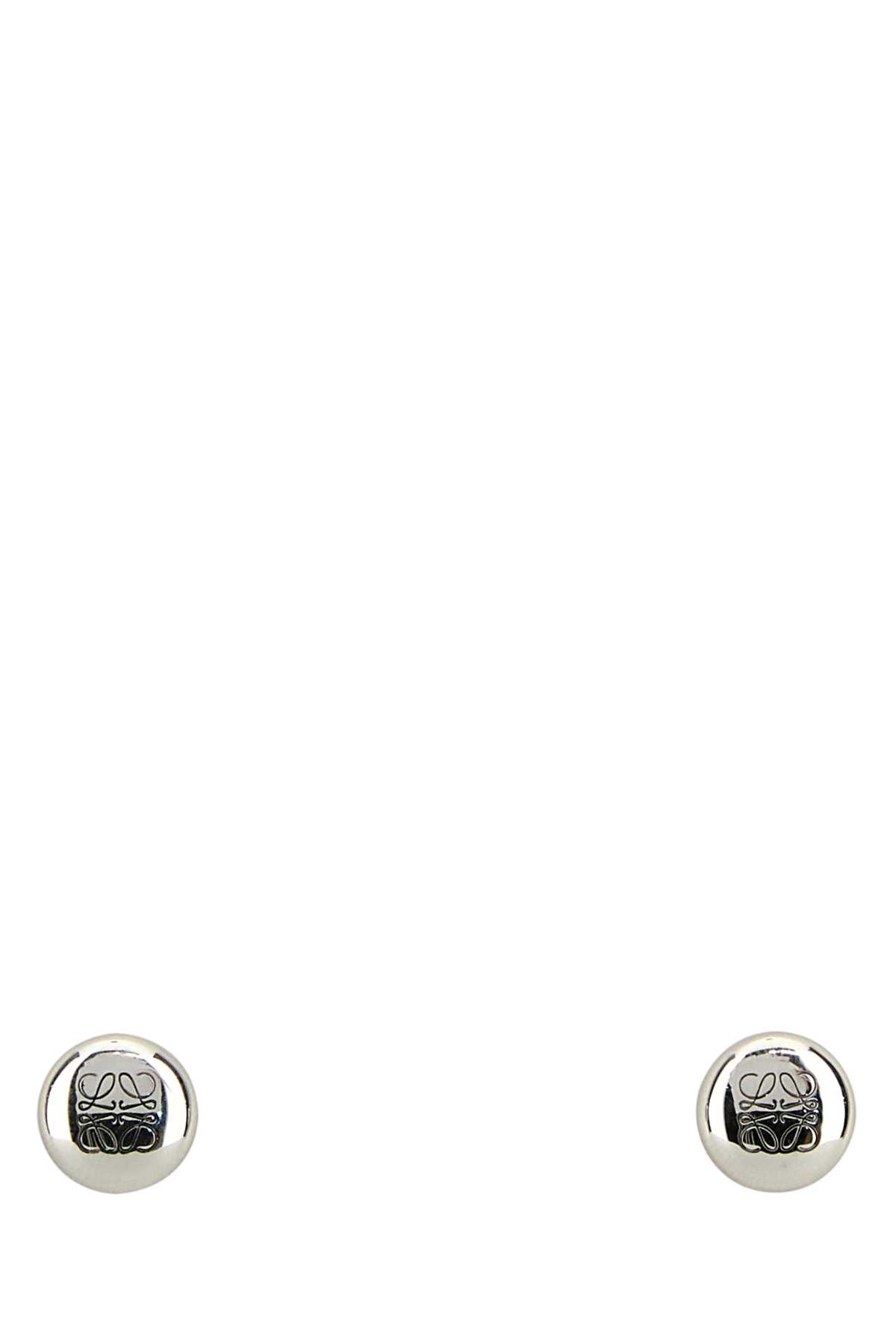 Silver metal Anagram earrings J821239X23SILVER (LOEWE / ピアス・イヤリング ) | LOEWE (ロエベ)