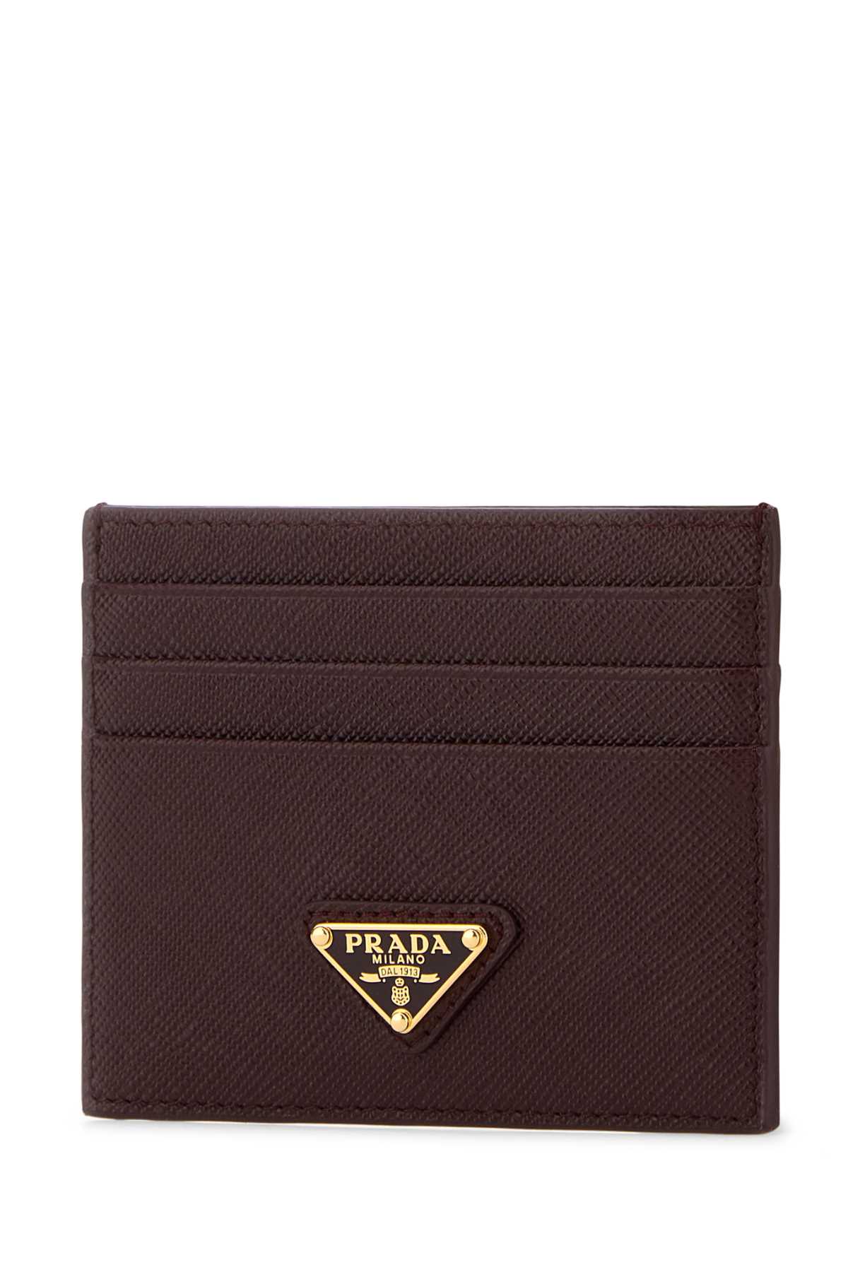 Burgundy leather card holder 1MC025QHHF0007 (Prada / 財布・カードケース ) | Prada (プラダ)(1)