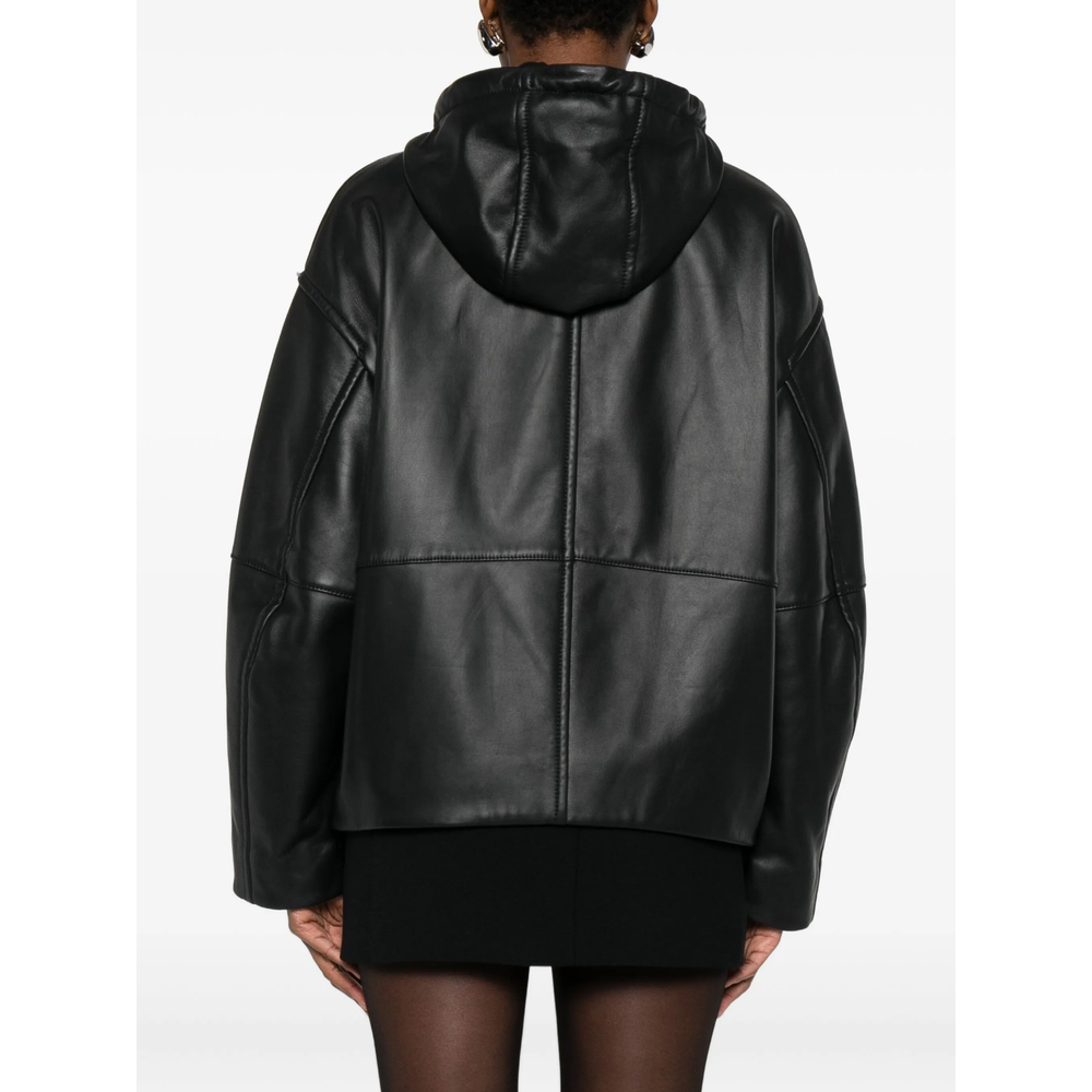 Leather Outerwear Sportmax ADUNCO123047003 (Sportmax / レザー&ファージャケット・コート ) | Sportmax (スポーツマックス)(2)