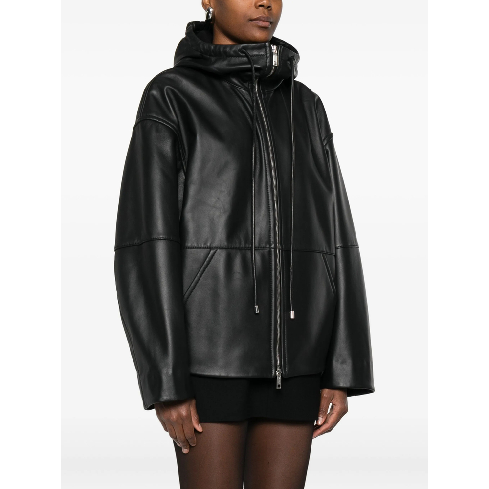 Leather Outerwear Sportmax ADUNCO123047003 (Sportmax / レザー&ファージャケット・コート ) | Sportmax (スポーツマックス)(3)