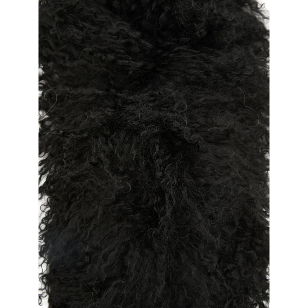 Scarf Yves Salomon 26WAA628XXAGMOC99 (YVES SALOMON / スカーフ・マフラー ) | YVES SALOMON (イヴ サロモン)(1)