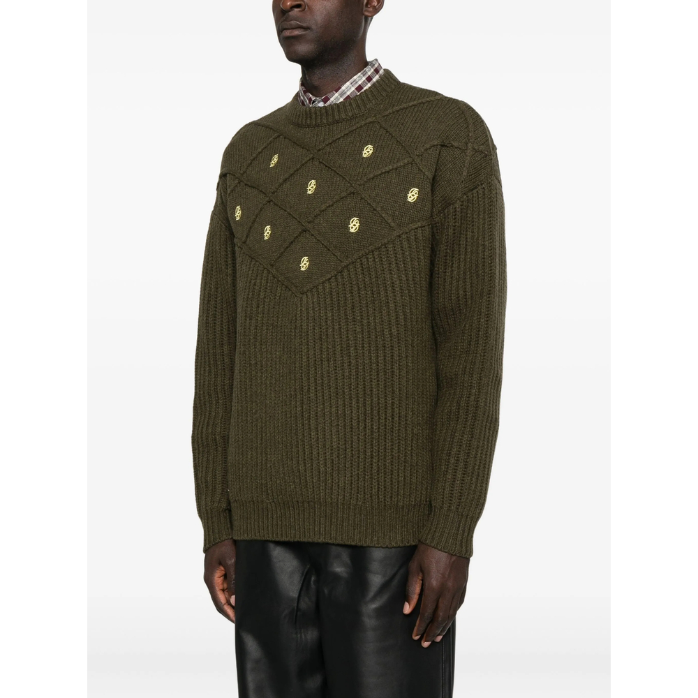 Sweater Drole De Monsieur IPO180WO018KAKI (Drôle De Monsieur / ニット・セーター・カーディガン ) | Drôle De Monsieur (ドロールドムッシュ)(1)