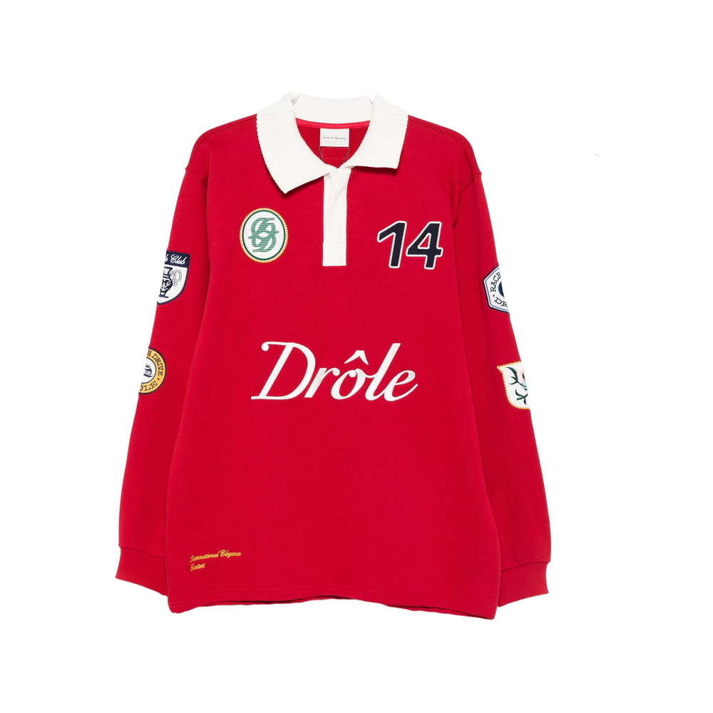 Sweater Drole De Monsieur IPL158CO127RED (Drôle De Monsieur / ポロシャツ ) | Drôle De Monsieur (ドロールドムッシュ)