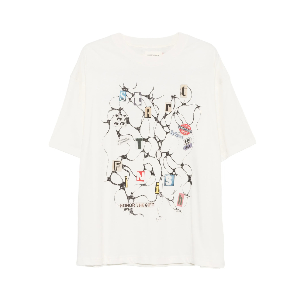 T-shirt Honor The Gift HTG250395BONE (HONOR THE GIFT / Tシャツ・カットソー ) | HONOR THE GIFT (オナー ザ ギフト)