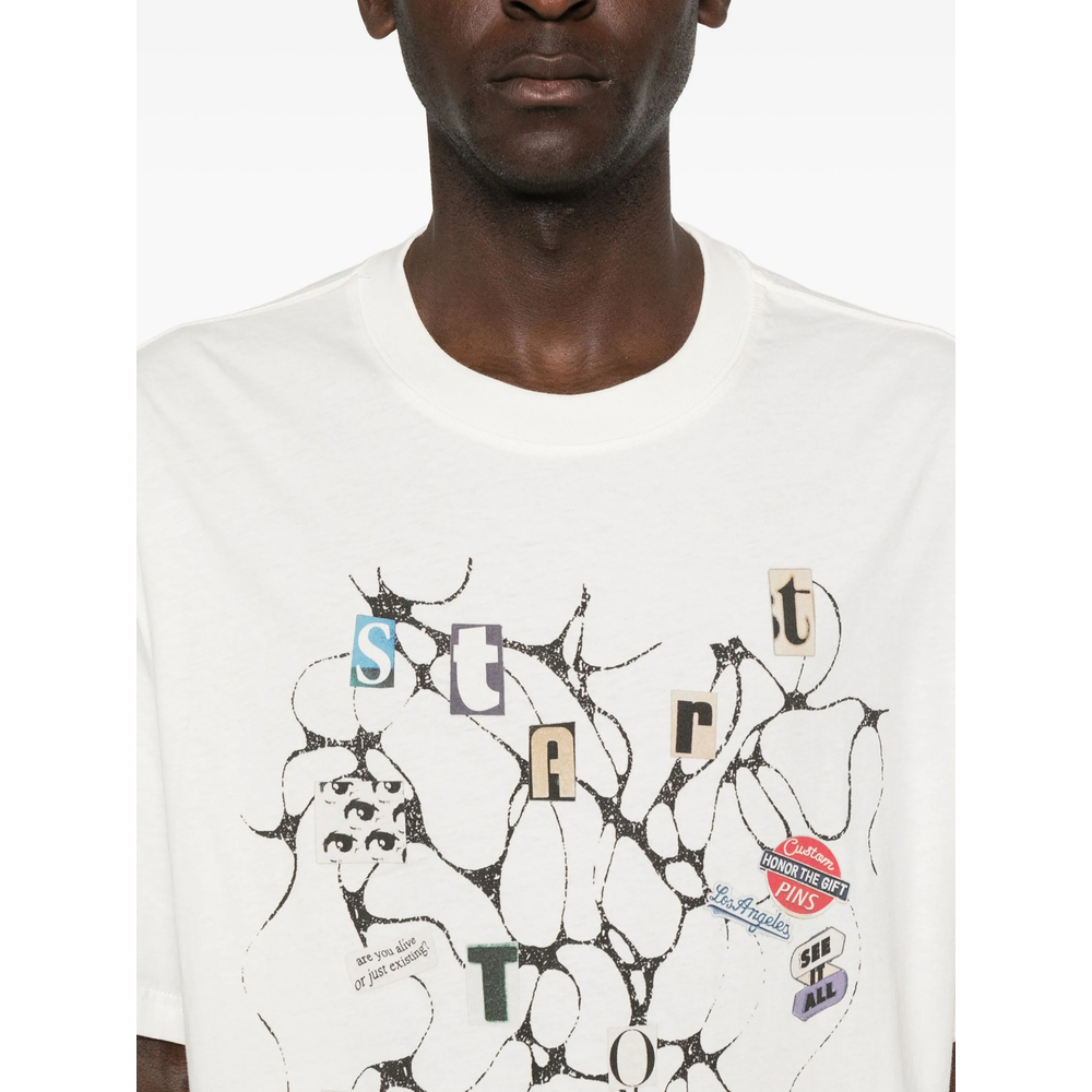 T-shirt Honor The Gift HTG250395BONE (HONOR THE GIFT / Tシャツ・カットソー ) | HONOR THE GIFT (オナー ザ ギフト)(1)