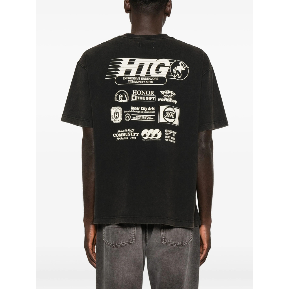 T-shirt Honor The Gift HTG250394BLACK (HONOR THE GIFT / Tシャツ・カットソー ) | HONOR THE GIFT (オナー ザ ギフト)(3)