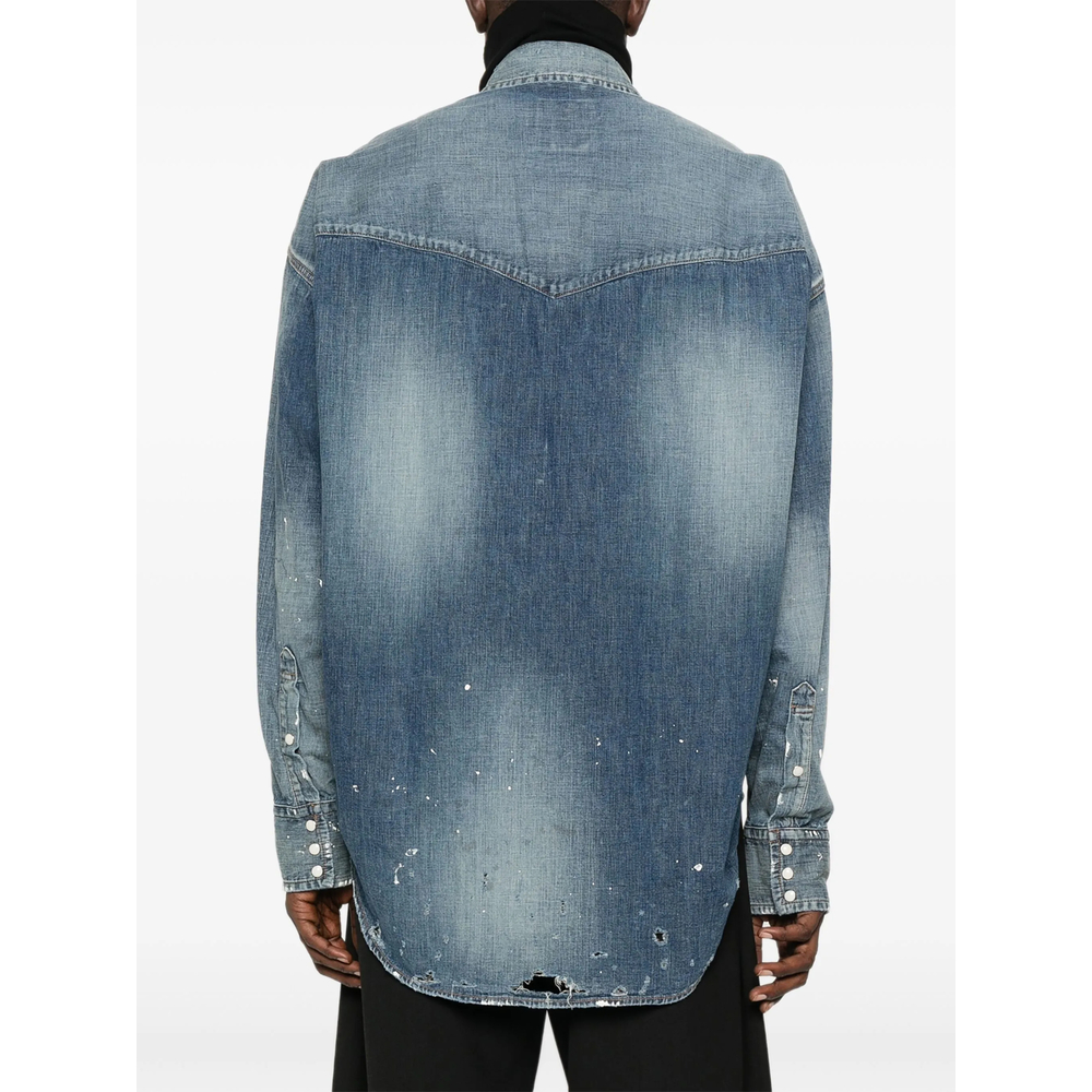 Shirt Maison Mihara Yasuhiro J15SH125INDIG (Maison Mihara Yasuhiro / シャツ・ブラウス ) | Maison Mihara Yasuhiro (メゾン ミハラ ヤスヒロ)(4)